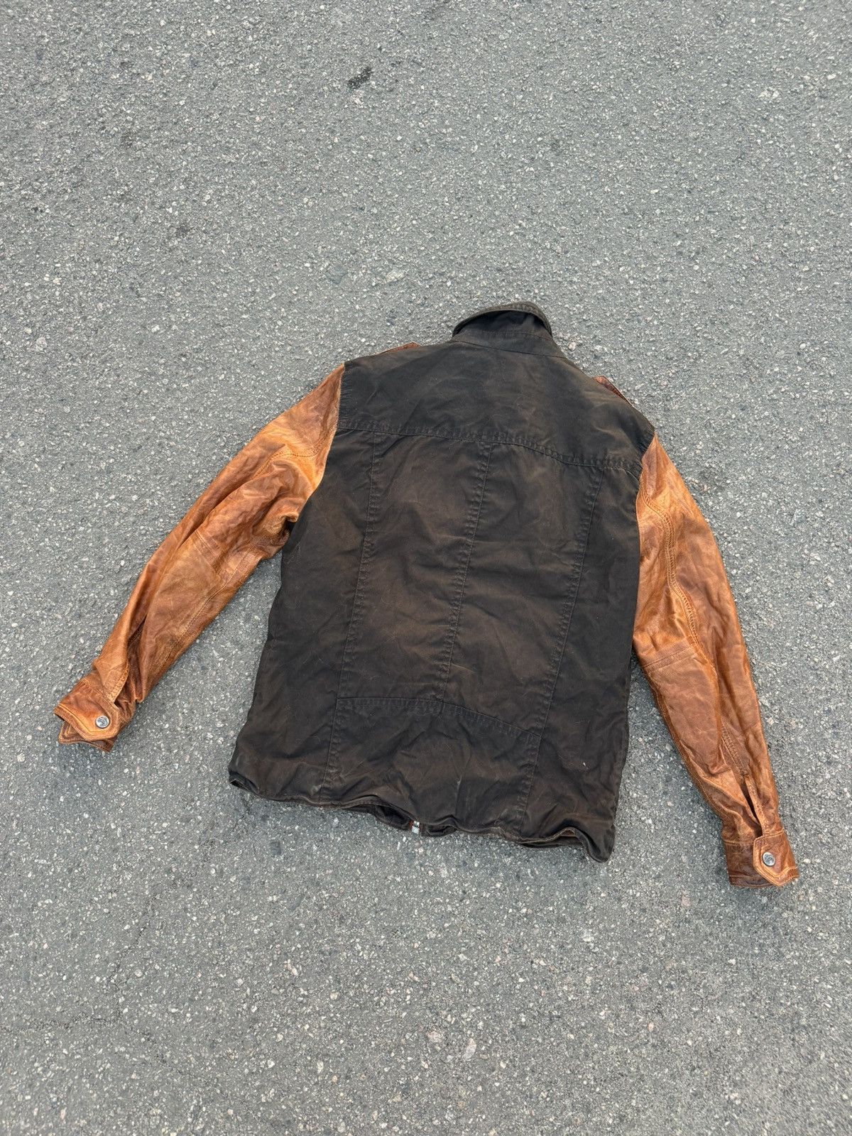 Vintage Vintage Y2K Gipsy Wax Leather Motorcycle Jacket Size US M / EU 48-50 / 2 - 13 Thumbnail