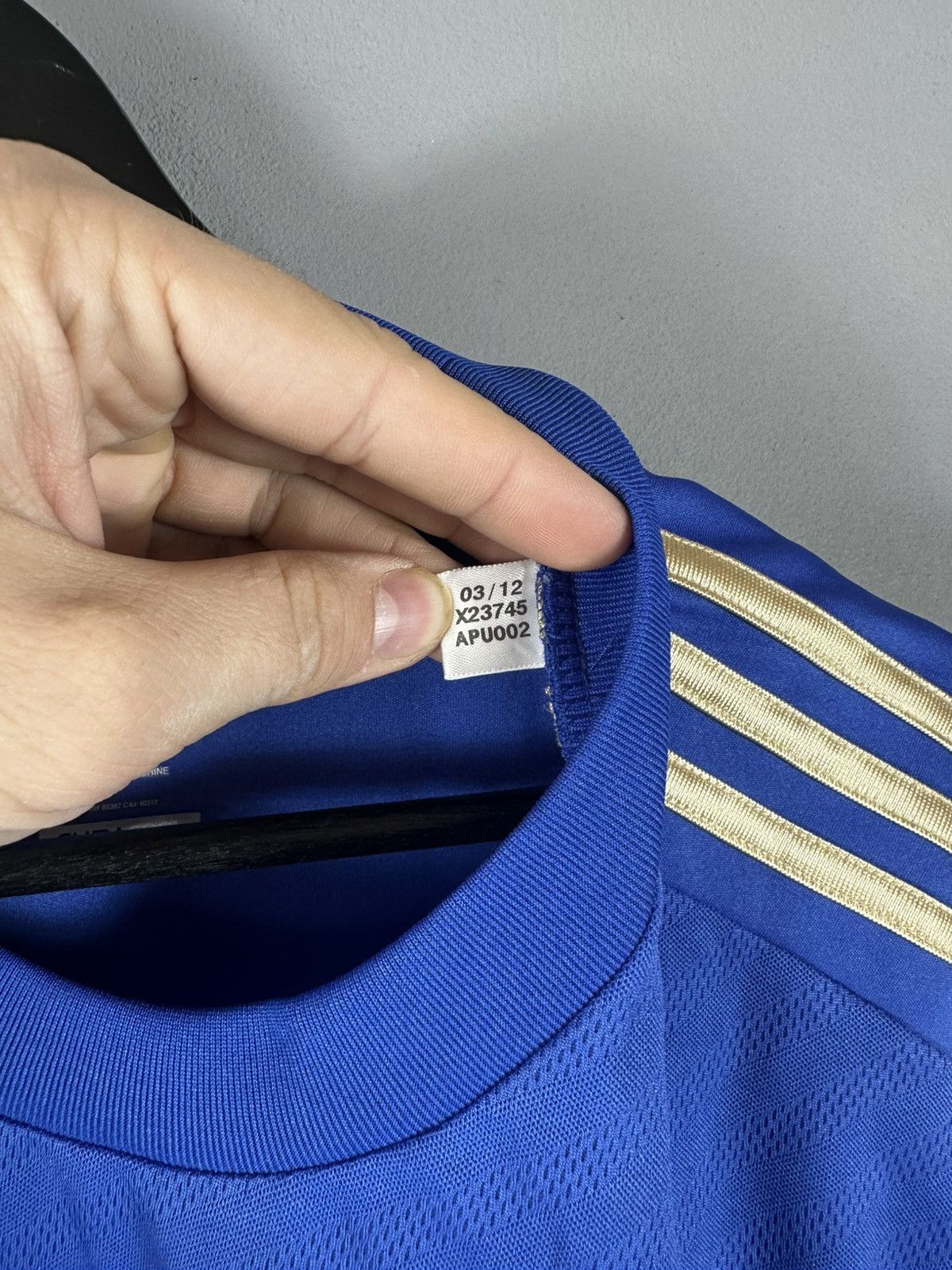 Adidas Chelsea Home Shirt 2012 jersey 24 Size US XL / EU 56 / 4 - 4 Thumbnail