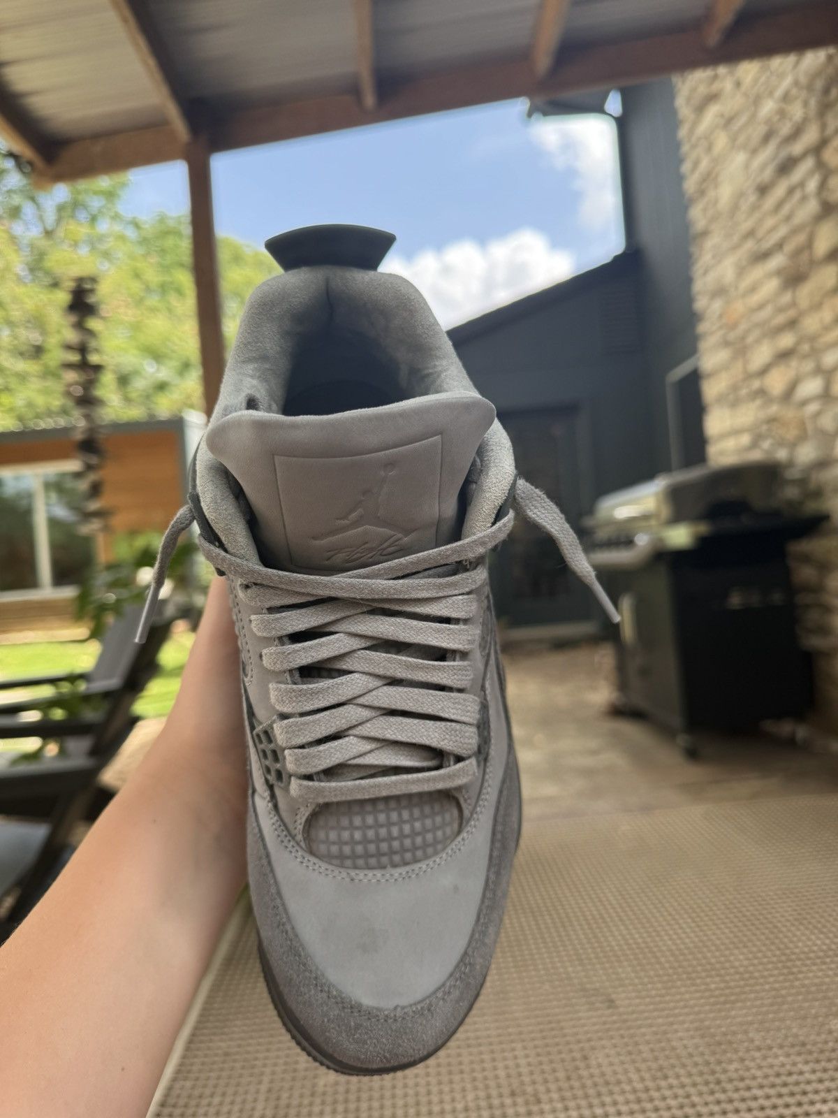 Jordan Brand Jordan 4 wet cement Size US 8.5 / EU 41-42 - 13 Thumbnail
