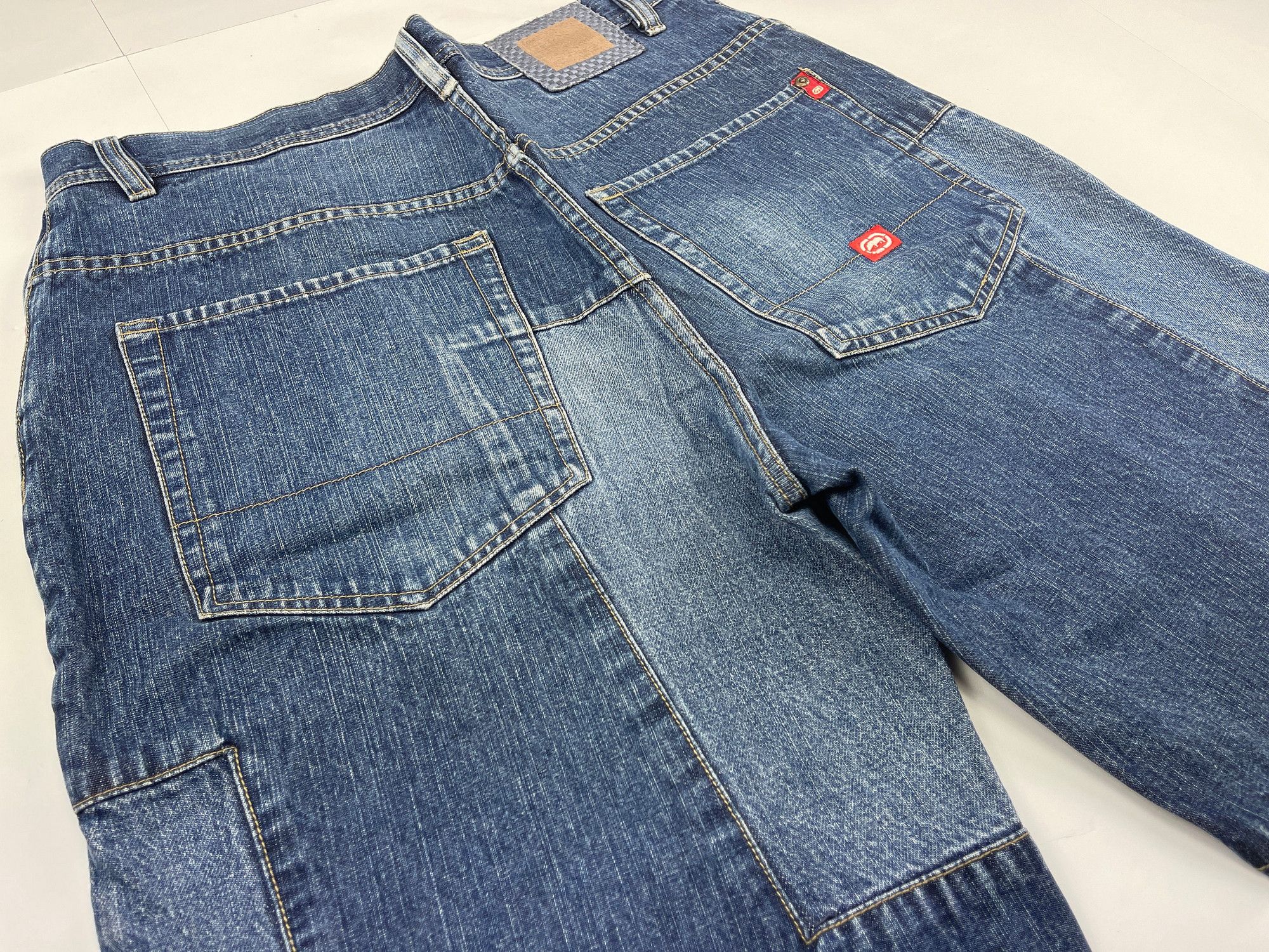 Ecko Unltd. Ecko Unltd shorts, vintage hip hop baggy jeans, 90s size 32 Size US 32 / EU 48 - 6 Thumbnail