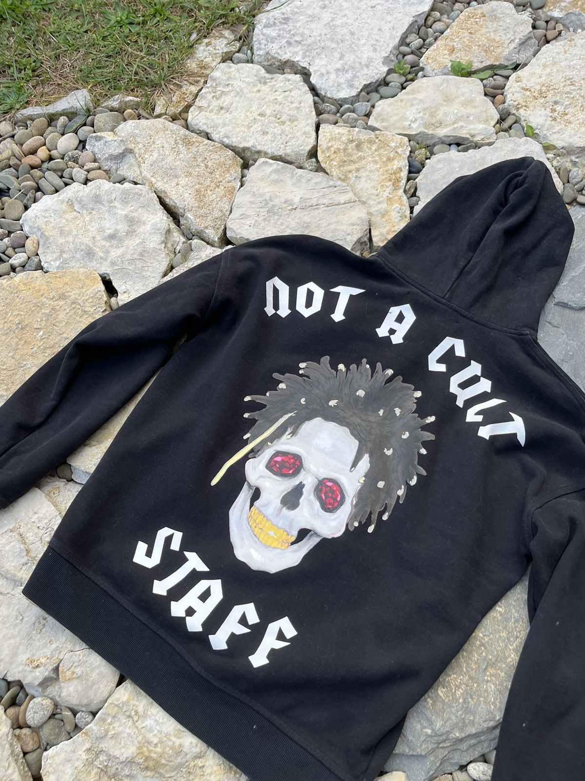 Band Tees × Designer Saint JHN Not A Cult hoodie cross y2k Christian Sex Club Size US L / EU 52-54 / 3 - 15 Thumbnail