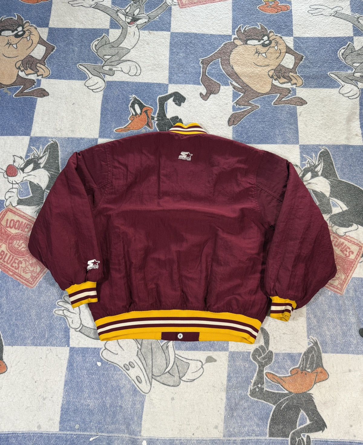 Starter Vintage minnesota gophers starter bomber jacket Size US L / EU 52-54 / 3 - 3 Thumbnail