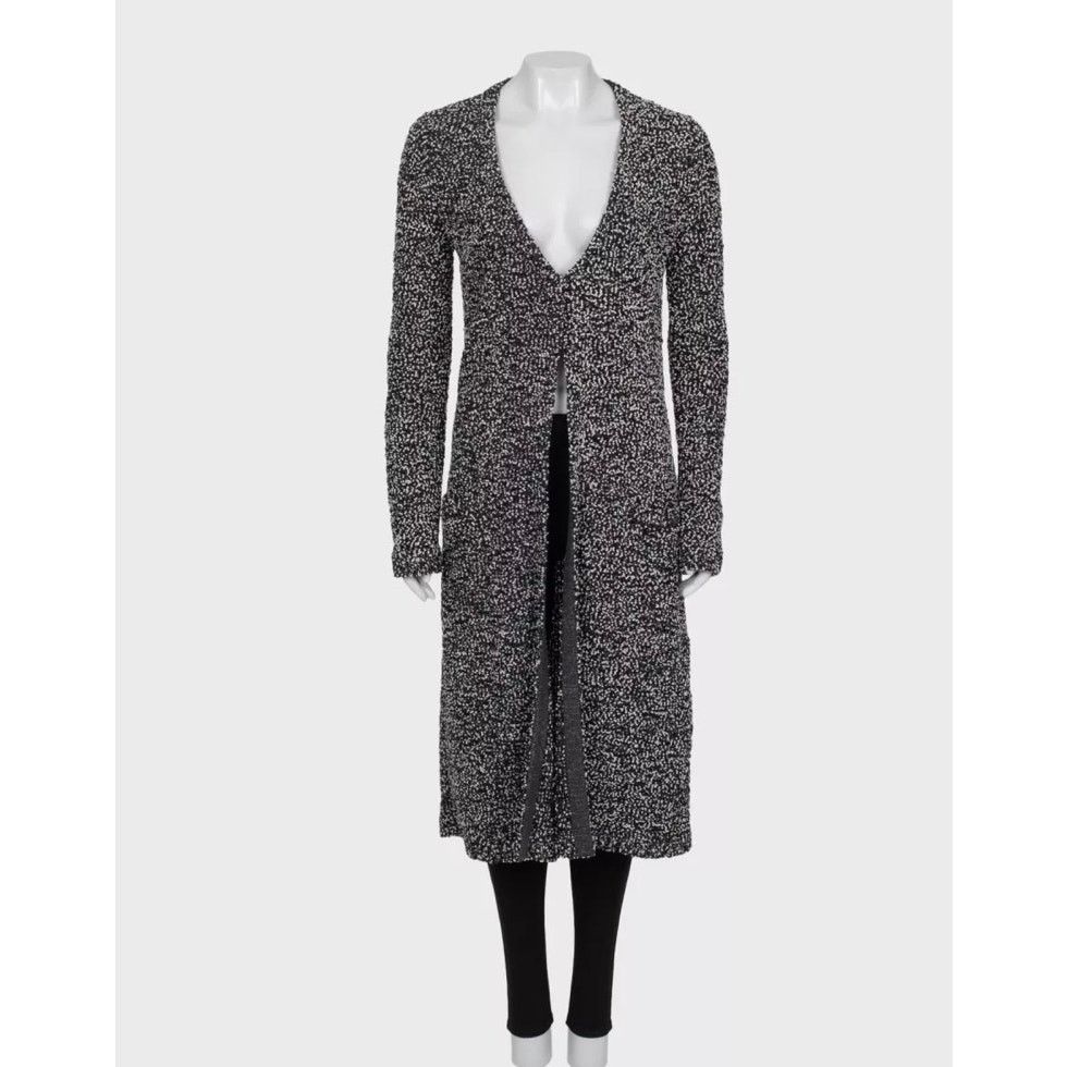 Dior Elegant Christian Dior Black & White Button Cardigan Sz.38 Size M / US 6-8 / IT 42-44 - 1 Thumbnail