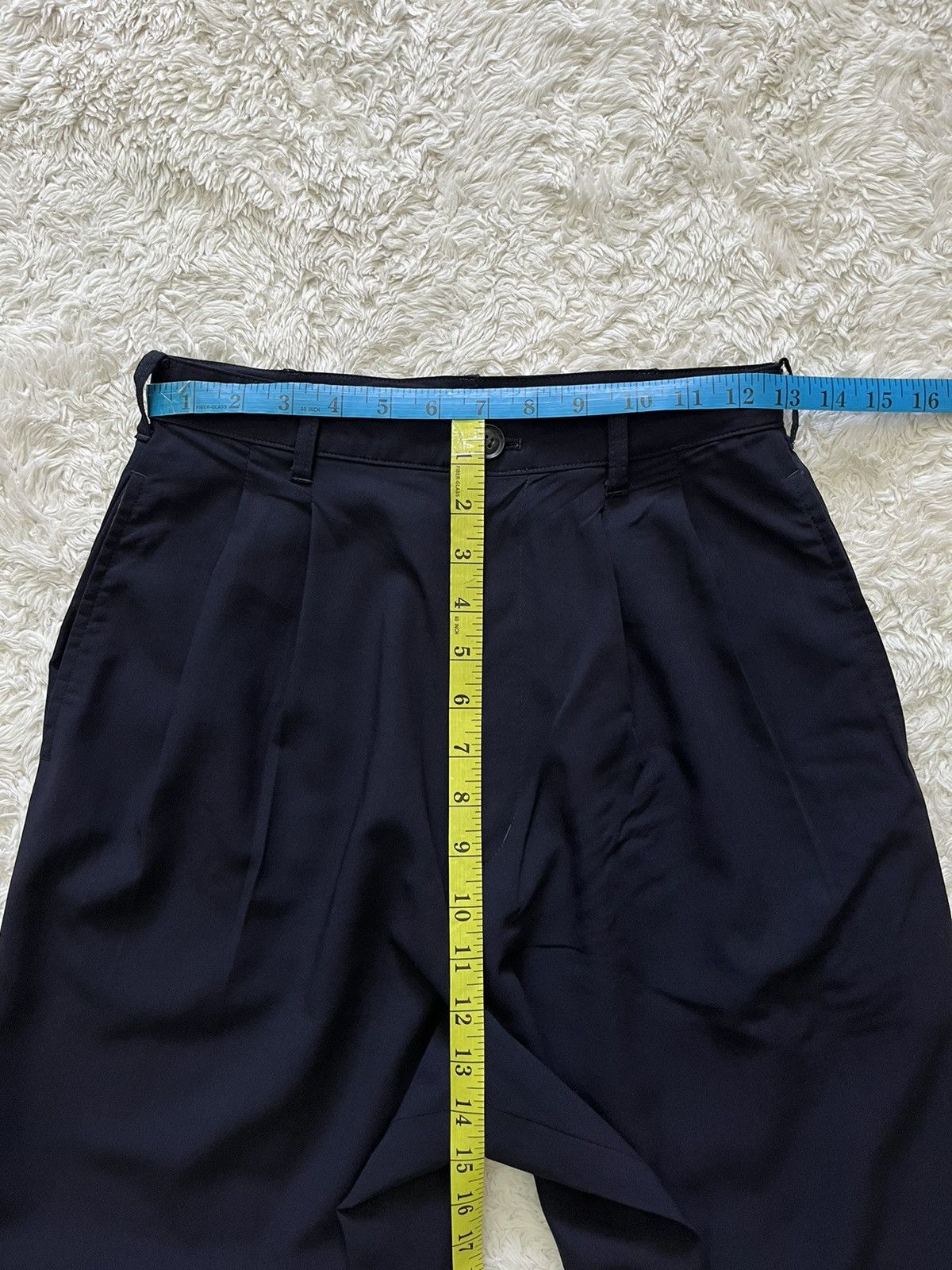 Y's × Yohji Yamamoto vintage y's by yohji yamamoto high waist relaxed pants Size 26" / US 2 / IT 38 - 11 Thumbnail