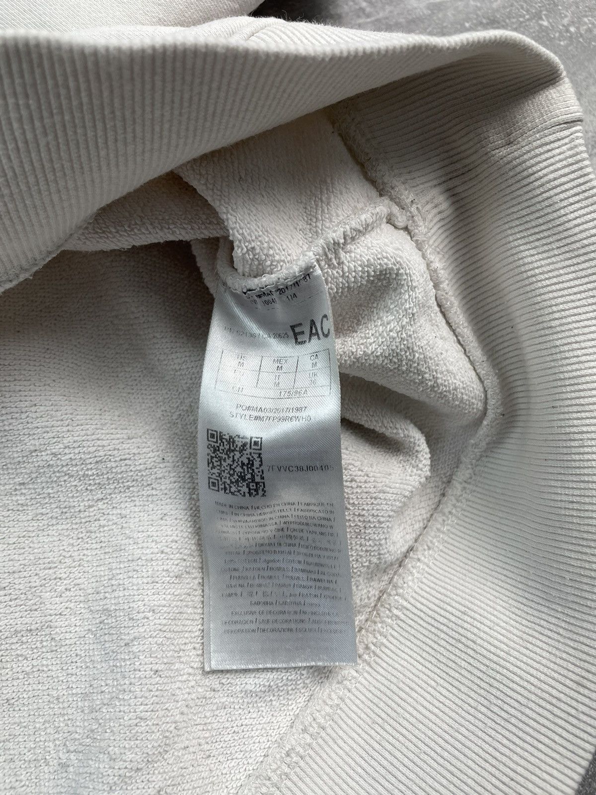 A$AP Rocky × Guess Guess x ASAP Rocky Sweatshirt White Size US M / EU 48-50 / 2 - 8 Thumbnail