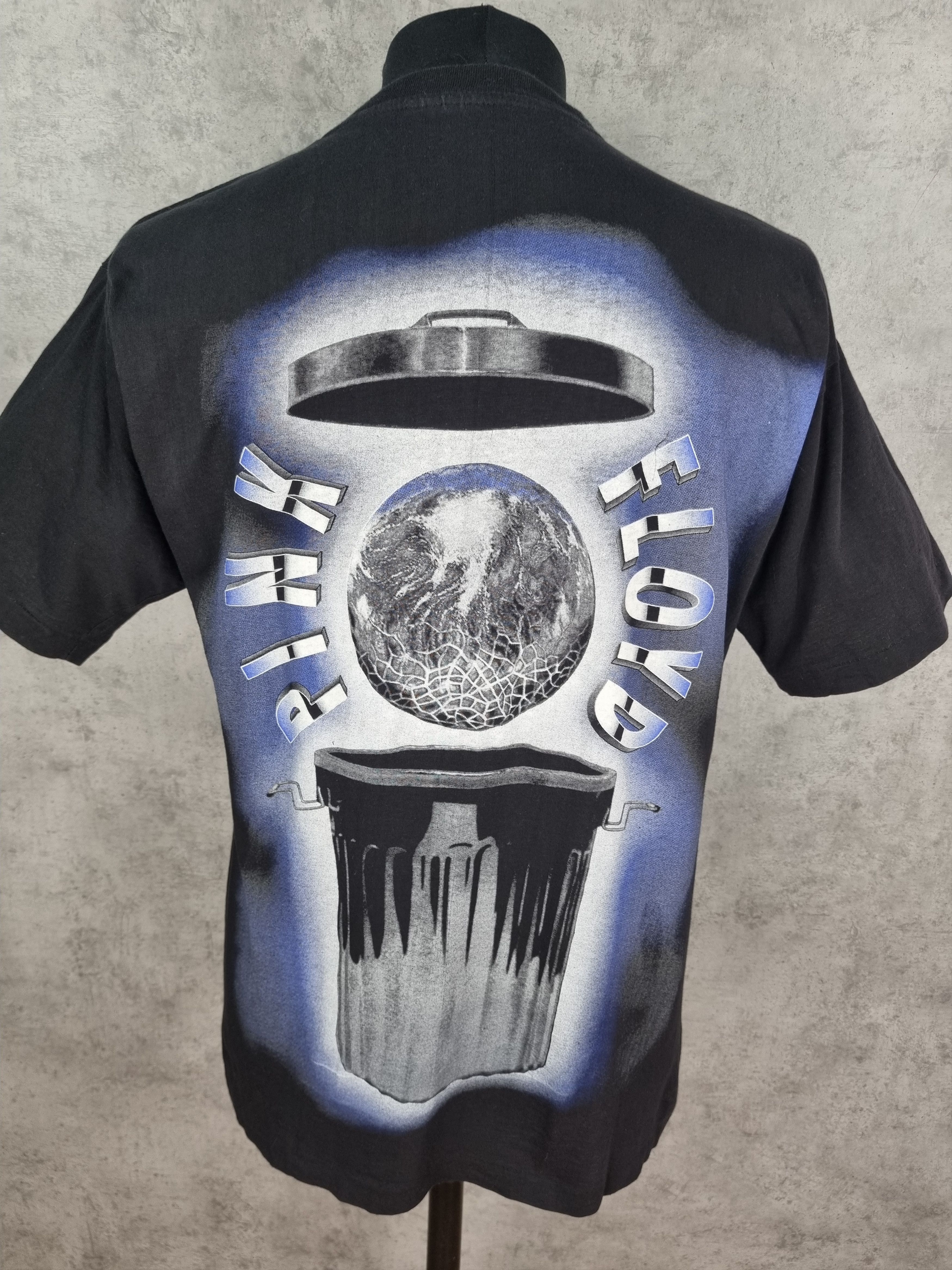 Band Tees × Pink Floyd Single Stitch Pink Floyd Big Logo Vintage Band Tee Shirt Size US L / EU 52-54 / 3 - 6 Thumbnail