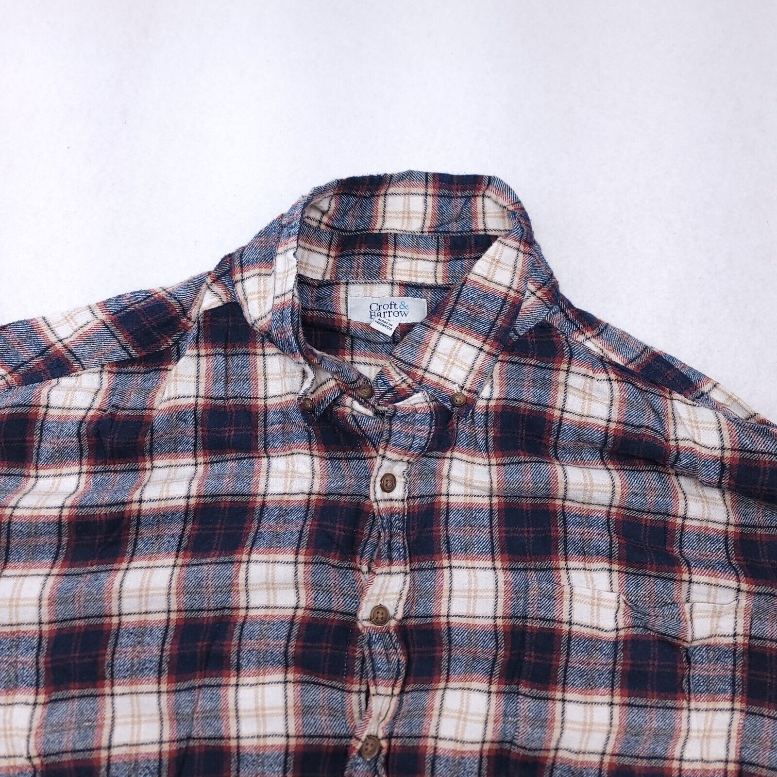 Croft & Barrow Croft & Barrow Button Up Shirt Mens Size Extra Large XL Blue Size US XL / EU 56 / 4 - 1 Thumbnail