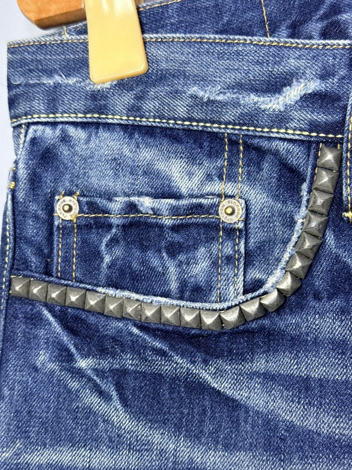 Hysteric Glamour Hysteric Glamour Studded Iggy Stooge Pants Size US 31 - 12 Thumbnail