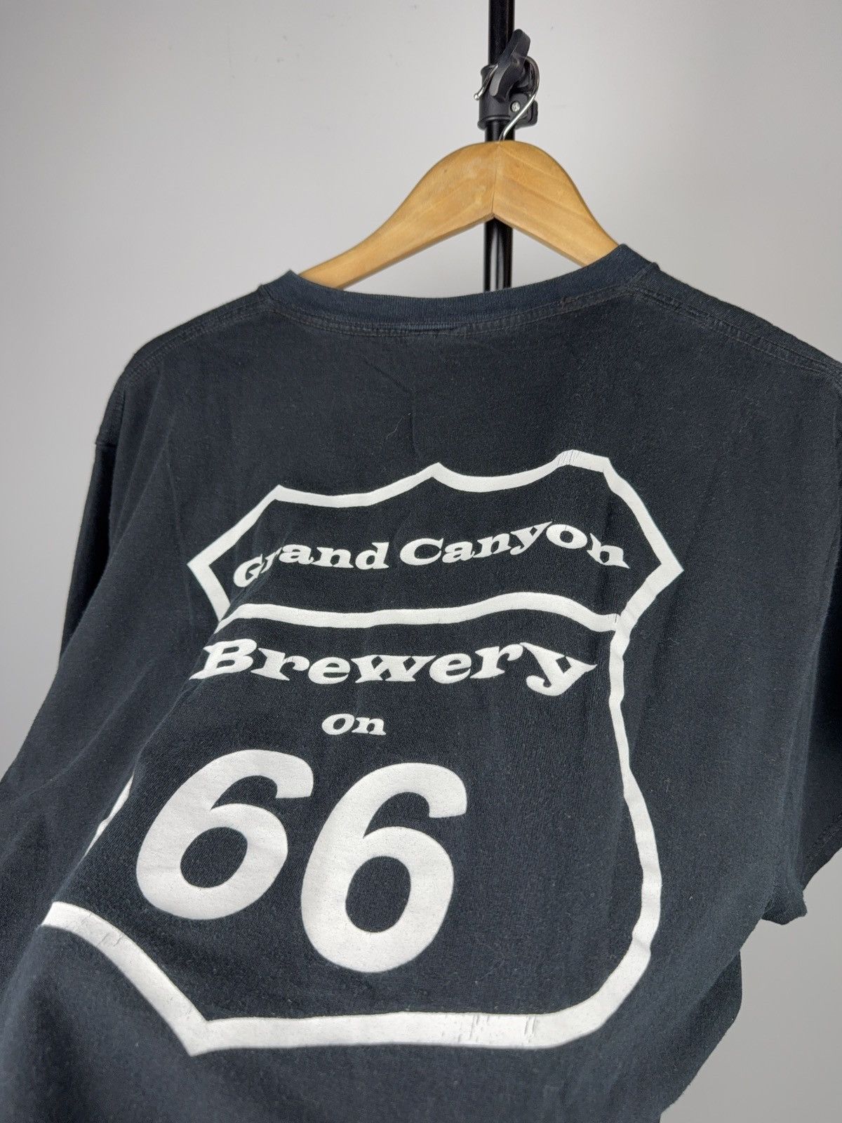 Vintage 00s USA Grand Canyon Brewery Route 66 Graphic T-Shirt Size US XL / EU 56 / 4 - 12 Thumbnail