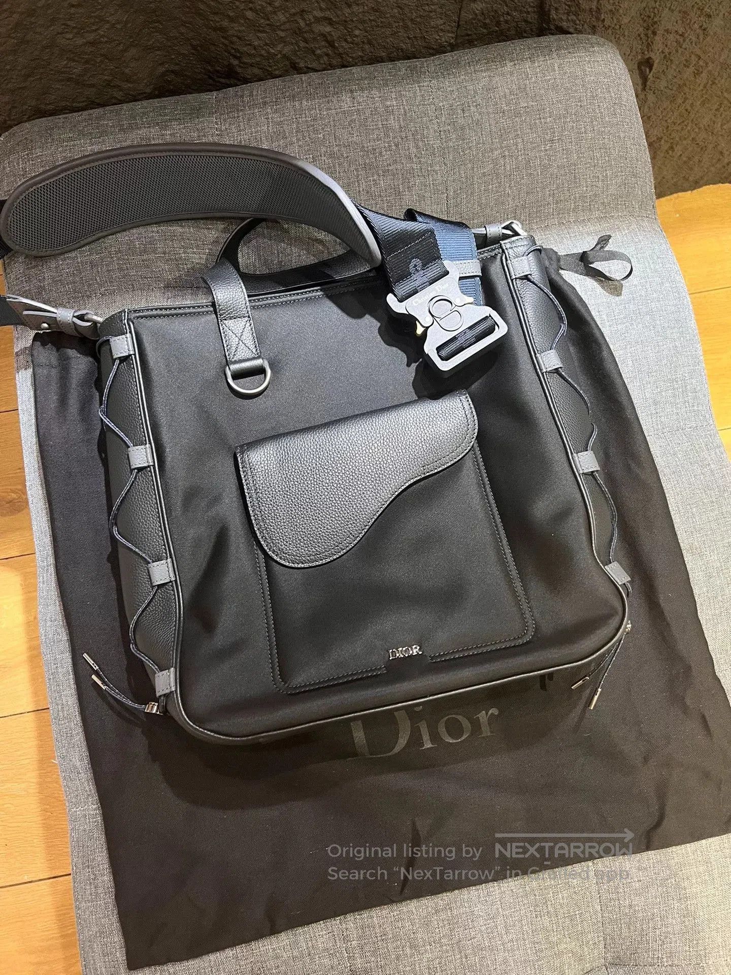 Dior dior sacai saddle crossbody tote bag. Size ONE SIZE - 1 Thumbnail