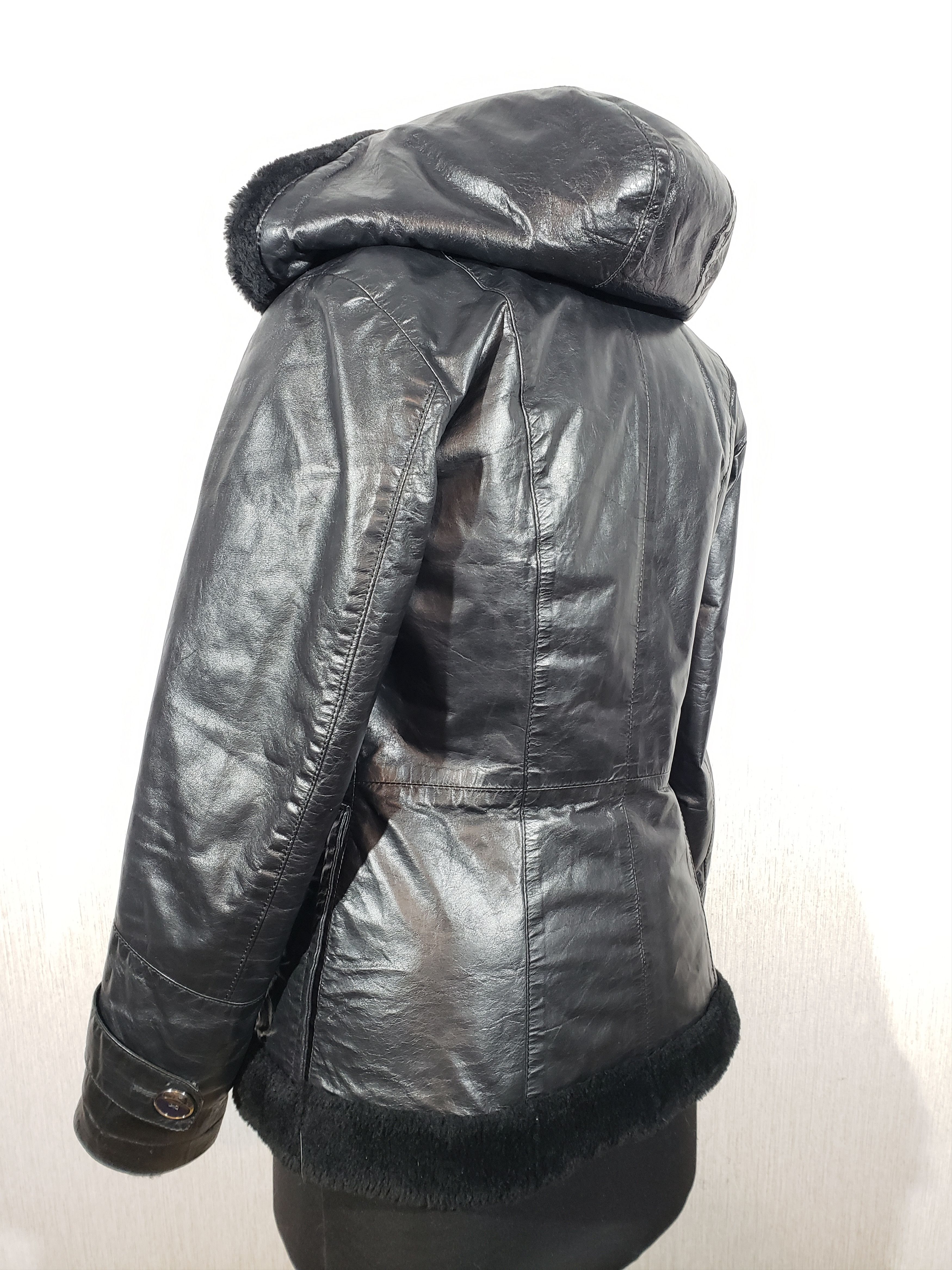Other Stylish black women's jacket with a hood. Size M / US 6-8 / IT 42-44 - 6 Thumbnail