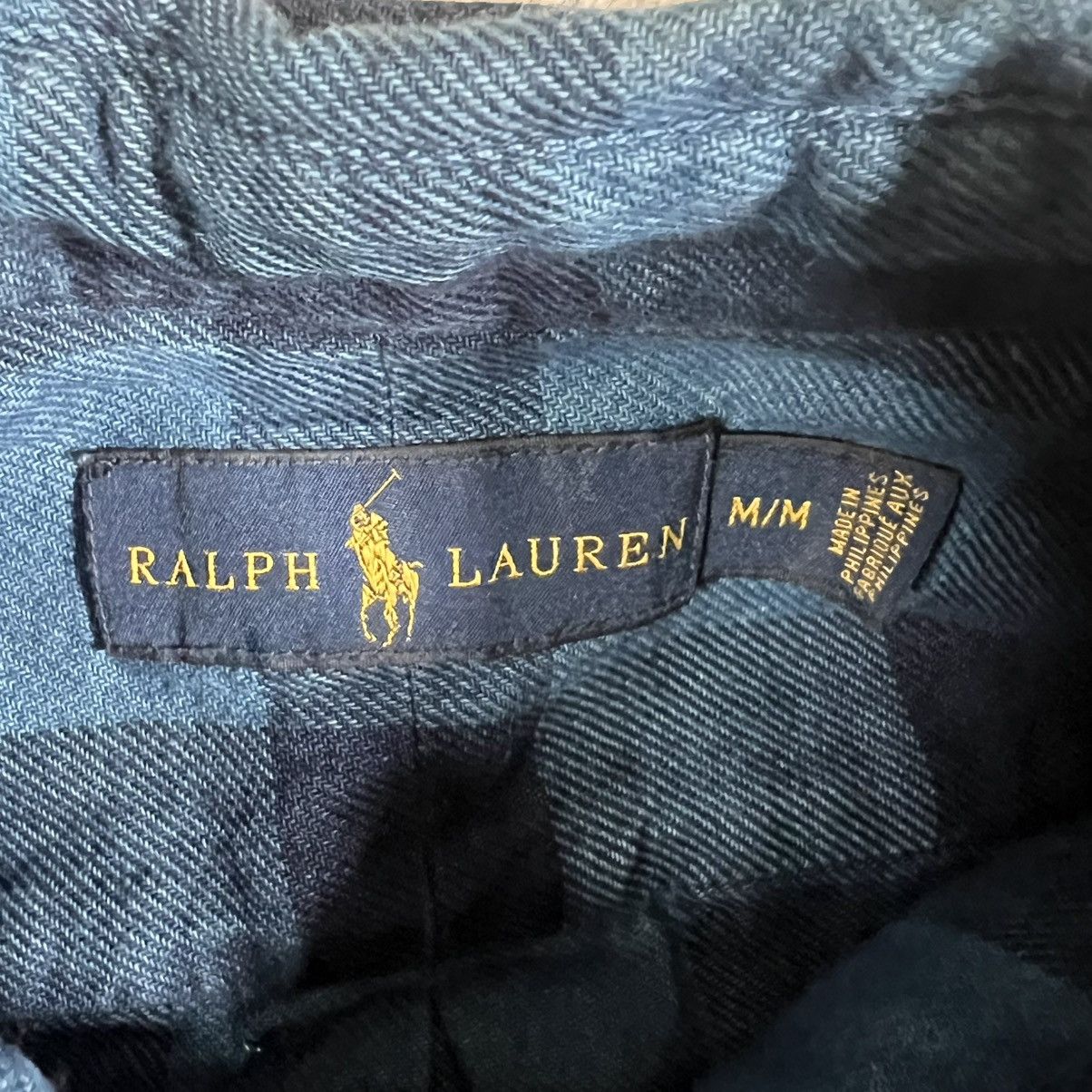 Polo Ralph Lauren Polo Ralph Lauren Shirt Blue Check Plaid Classic Long Sleeve Size US M / EU 48-50 / 2 - 5 Thumbnail