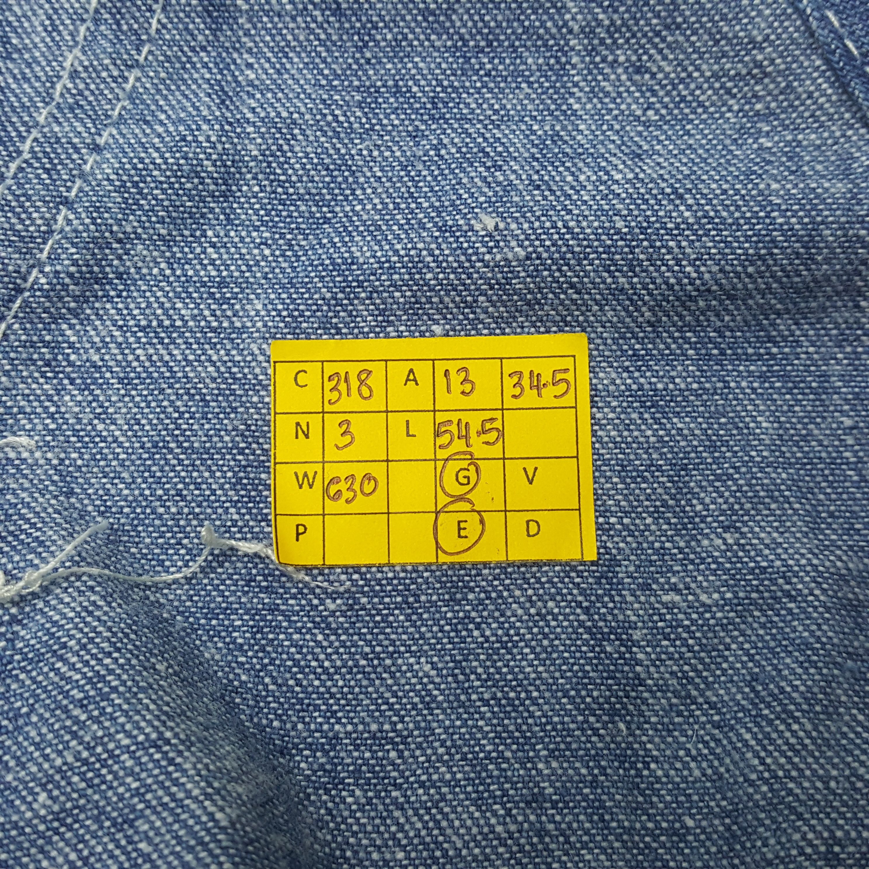 Lee Vintage Lee Overall Fashion Style Denim Jeans C318N3 Size 26" / US 2 / IT 38 - 14 Thumbnail