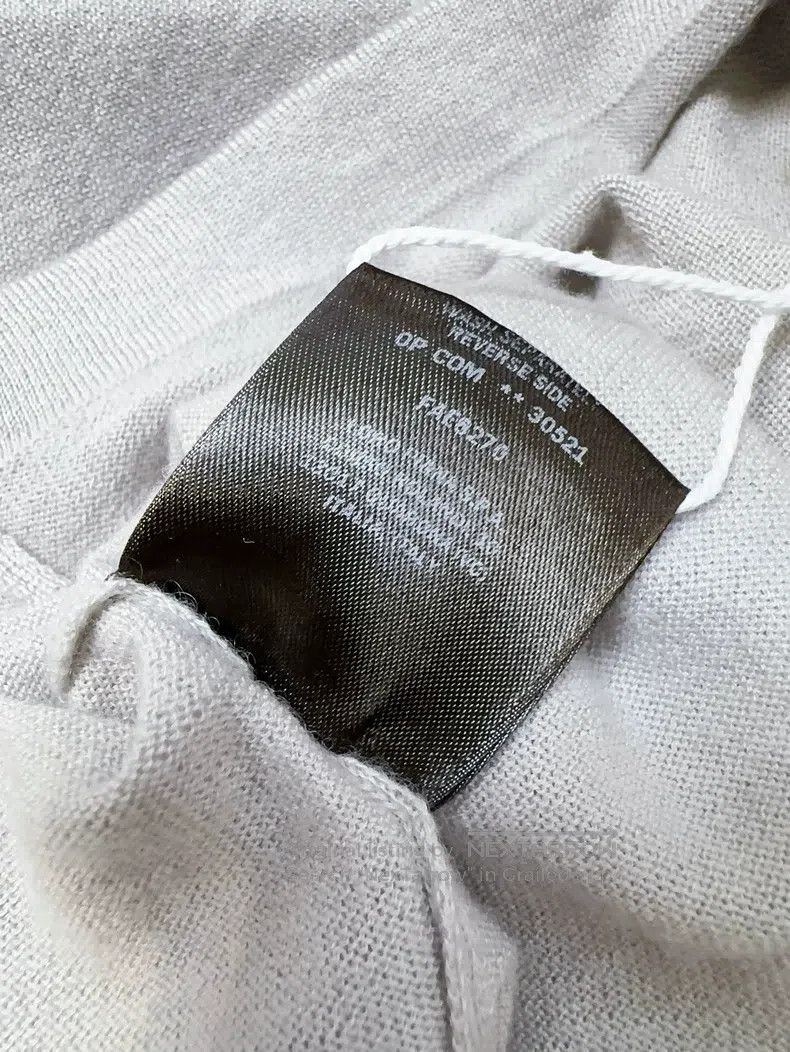 Loro Piana Loro Piana Light gray cashmere knit sweater Size S / US 4 / IT 40 - 8 Thumbnail
