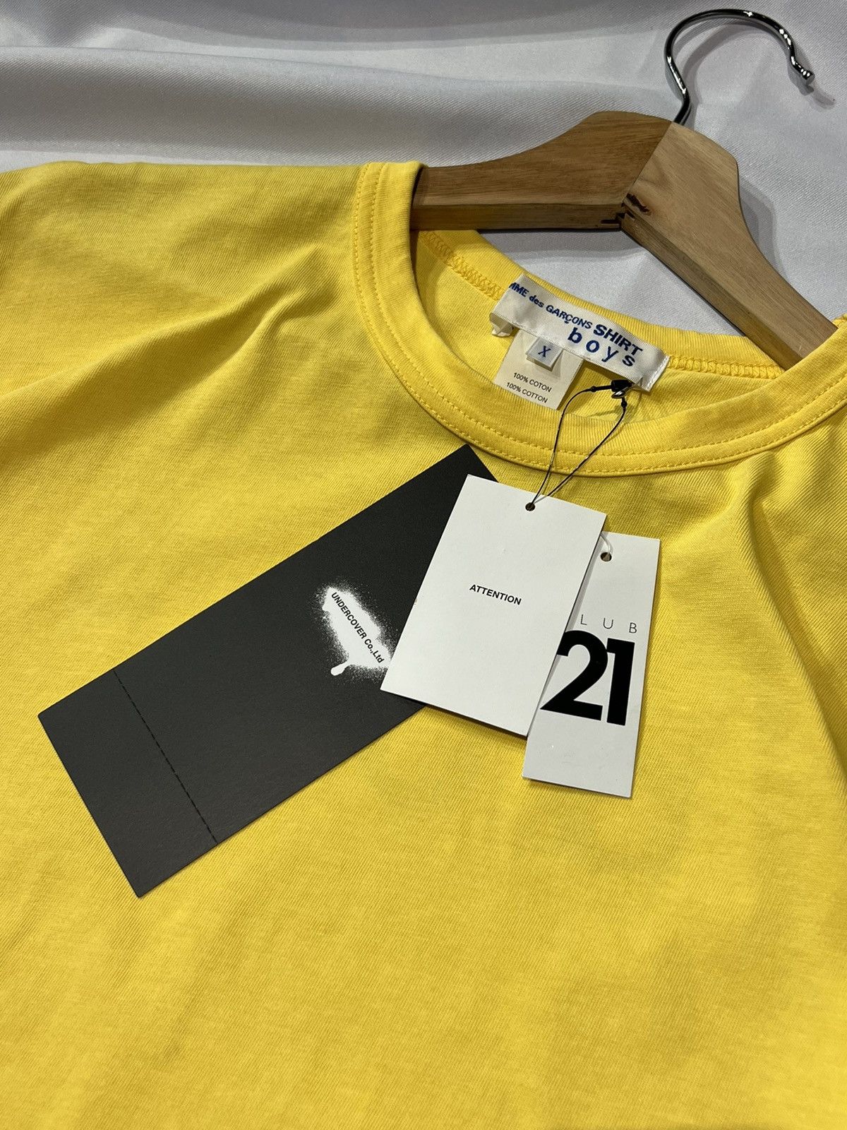 Comme des Garcons × Designer COMME DES GARGONS BOYS TEE Size US S / EU 44-46 / 1 - 7 Thumbnail