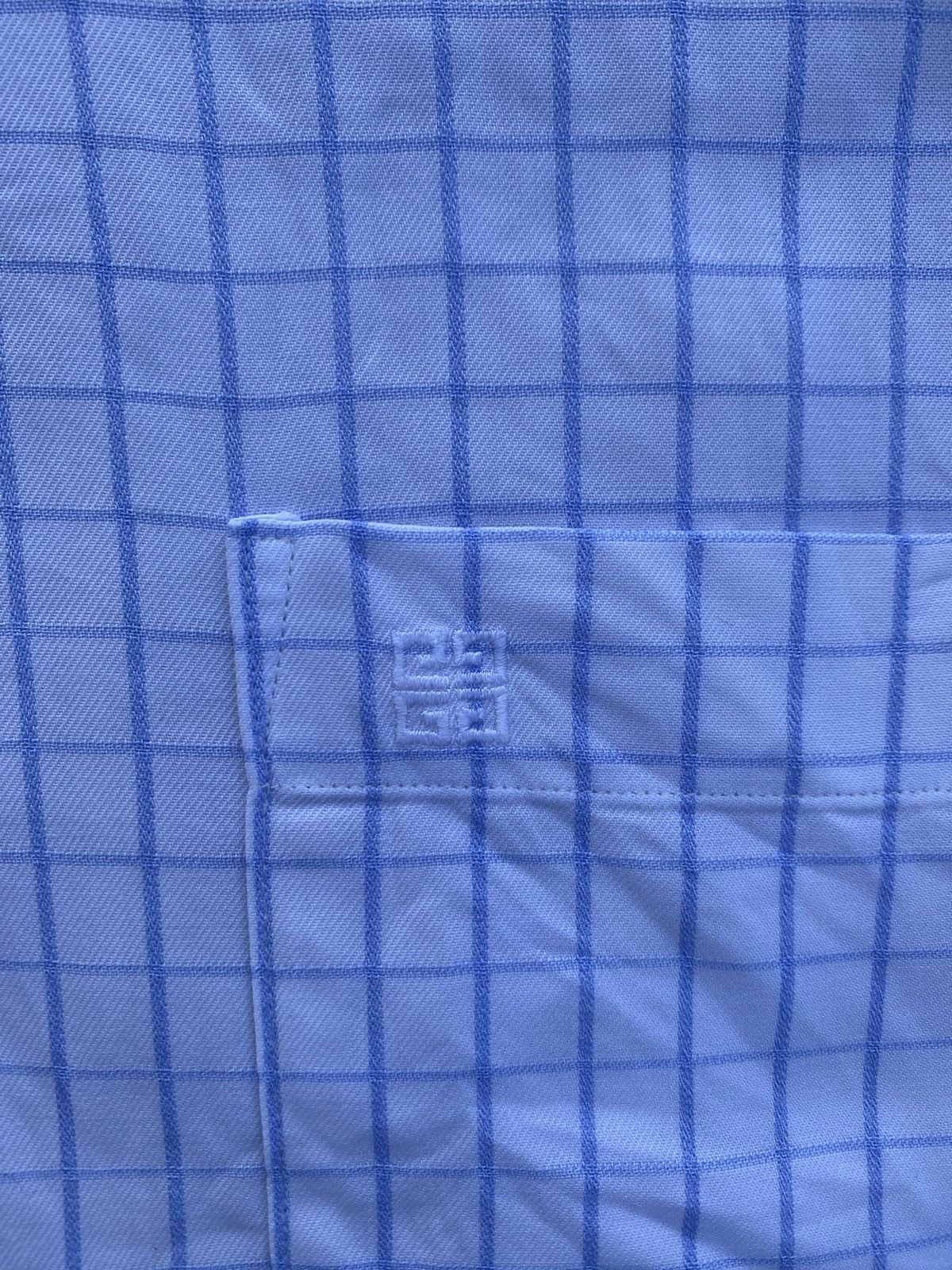 Givenchy Rare Vintage Givenchy Monsieur Checkered Buttons Shirt Size US L / EU 52-54 / 3 - 10 Thumbnail