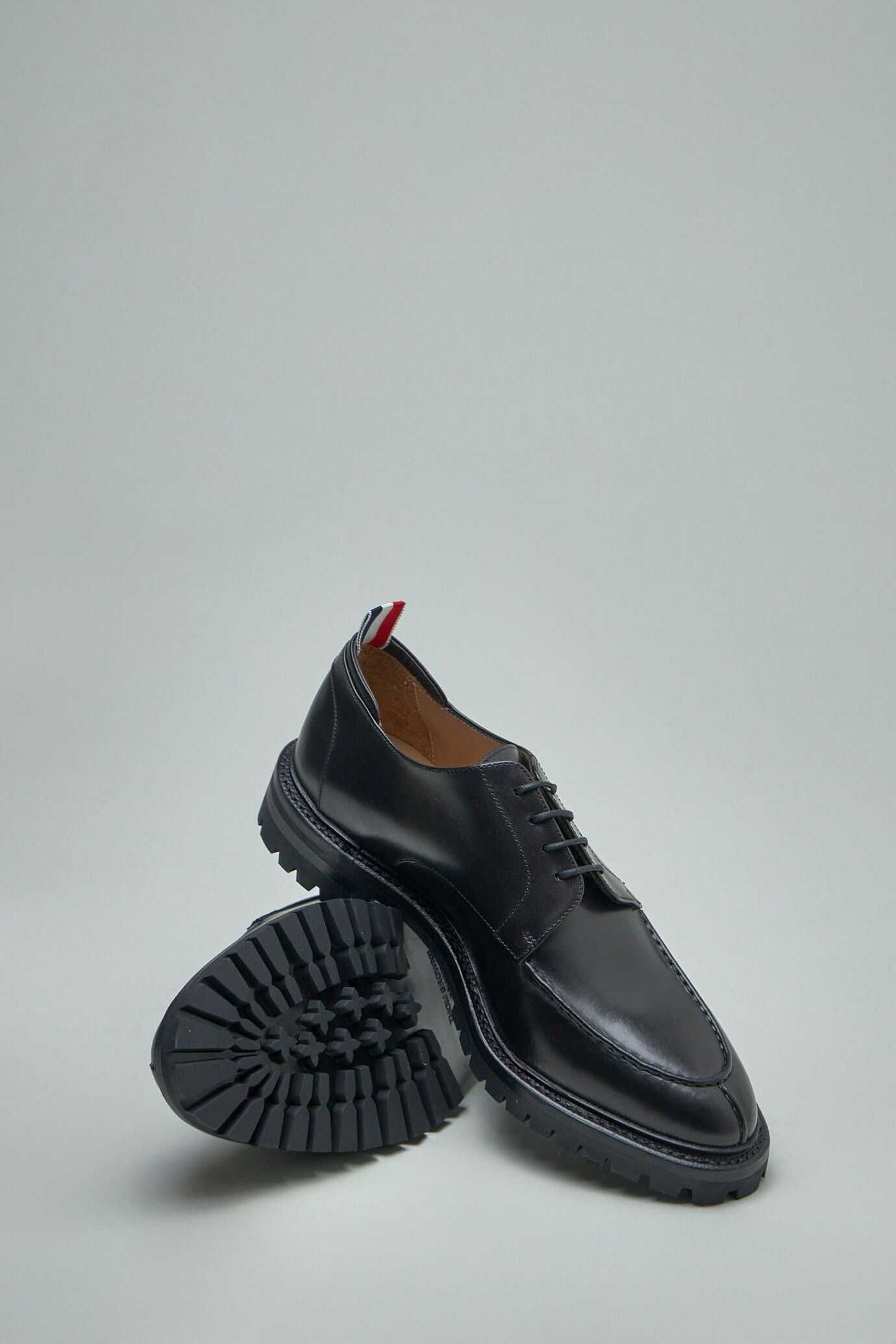 Thom Browne o1s22i1n1124 Derby Leather Shoes in Black Size US 7 / EU 40 - 5 Thumbnail