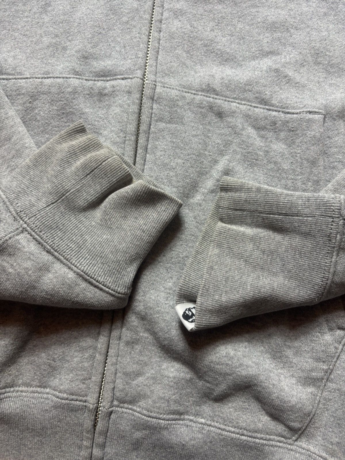Bape Bape half camo shark full zip hoodie Size US L / EU 52-54 / 3 - 7 Thumbnail