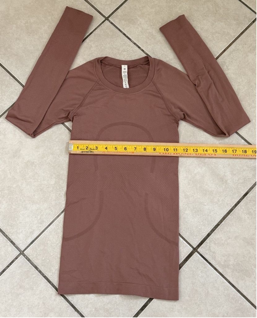 Lululemon LULULEMON SWIFTLY LONG SLEEVE SHIRT DUSTY PINK COLOR SIZE 0 Size XS / US 0-2 / IT 36-38 - 5 Thumbnail