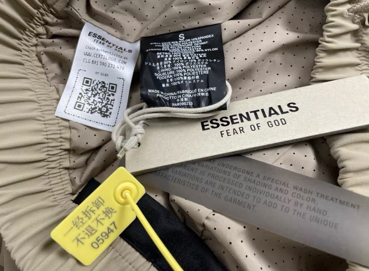 Essentials Essentials FOG FW24 Sand Wide-Leg Pants J31 Size US 32 / EU 48 - 5 Thumbnail