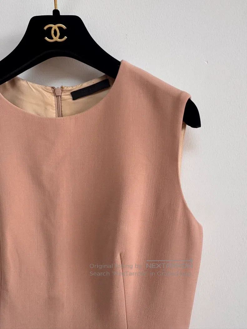 The Row The Row Nude pink sleeveless dress Size M / US 6-8 / IT 42-44 - 5 Thumbnail