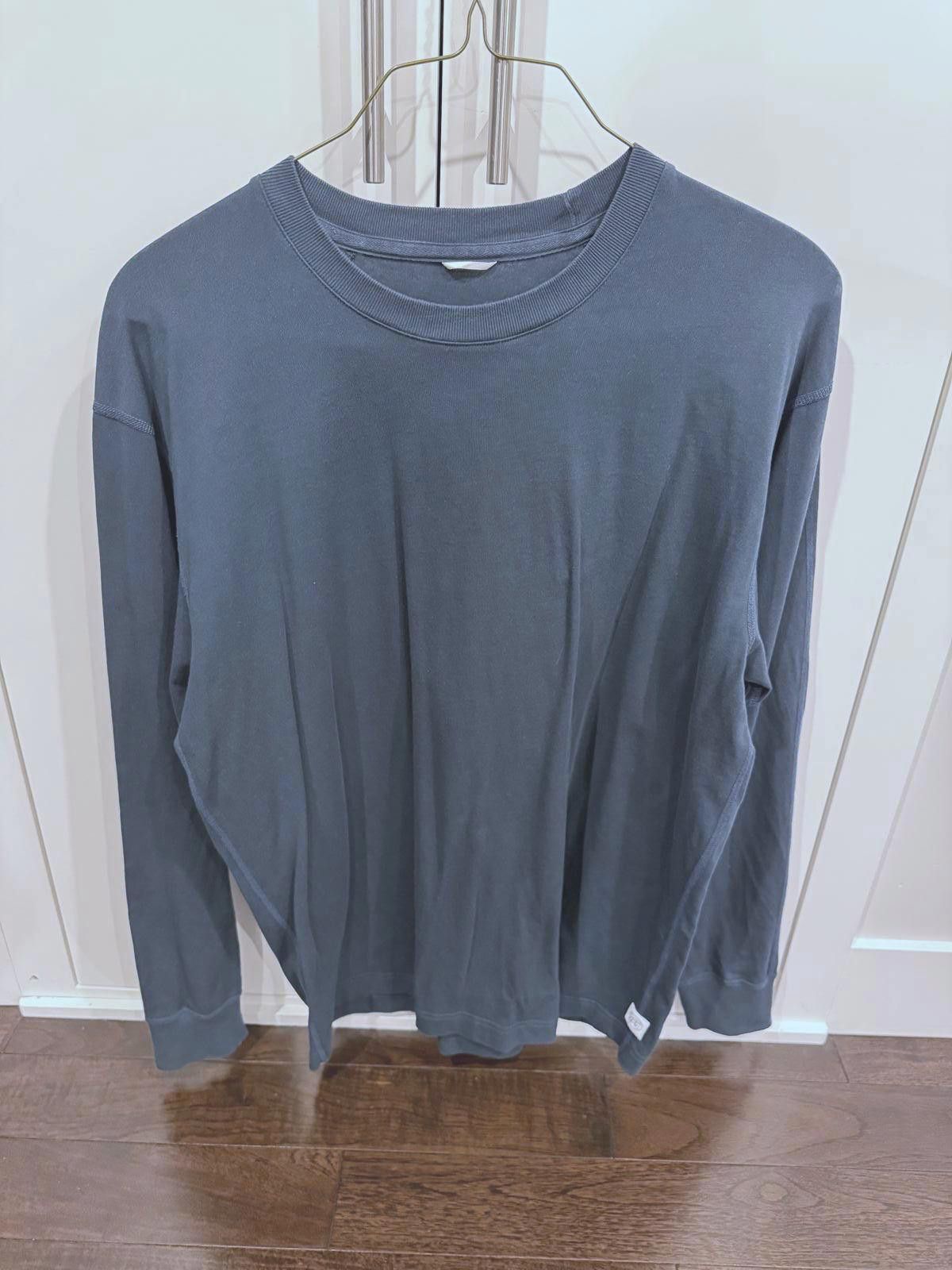 Reigning Champ Reigning Champ Aqua Marine Long Sleeve T-Shirt - XL Size US XL / EU 56 / 4 - 1 Thumbnail