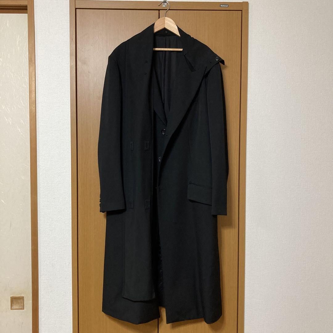 Yohji Yamamoto yohji yamamoto POUR HOMME 22AW Chester coat Size US M / EU 48-50 / 2 - 2 Thumbnail