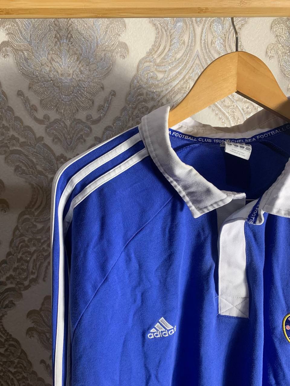Adidas VINTAGE ADIDAS FC CHELSEA LONDON ENGLAND SOCCER JERSEY RETRO Size US XXL / EU 58 / 5 - 3 Thumbnail