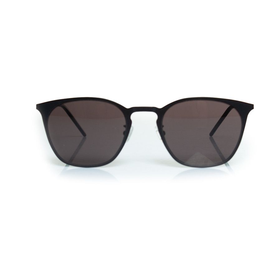 Saint Laurent Paris Saint Laurent, SL28 slim metal sunglasses in black Size ONE SIZE - 1 Thumbnail