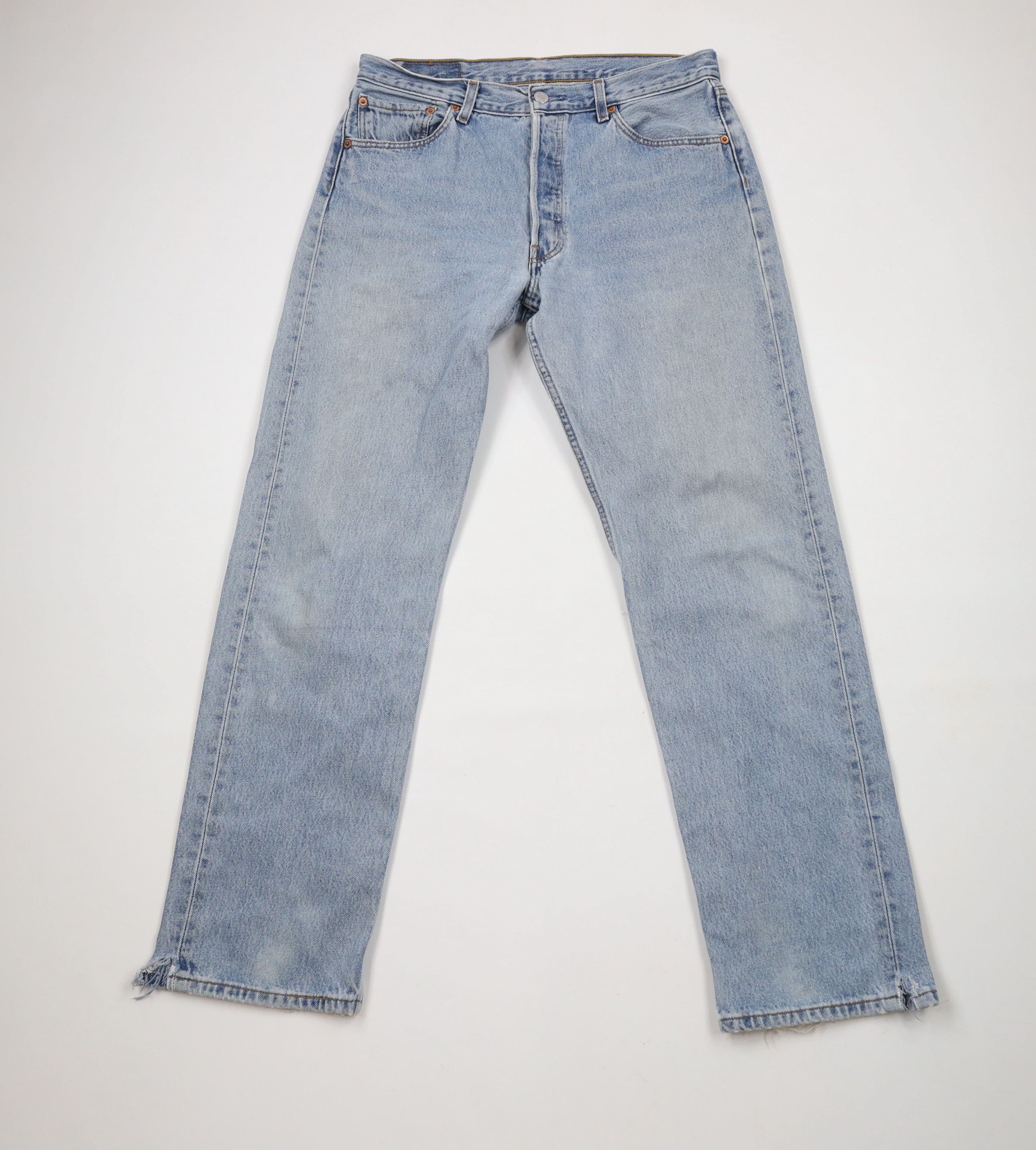 Vintage 90s Levis 501xx Button Fly Original Fit Denim Jeans