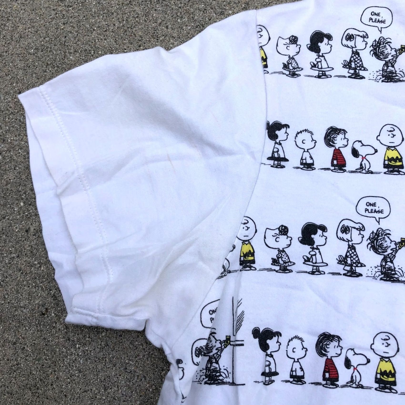 Uniqlo UNIQLO x PEANUTS T Shirt Women's LARGE White Top Shirt Womens Large White Peanut UNIQLO x PEANUTS T Shirt Size L / US 10 / IT 46 - 3 Thumbnail