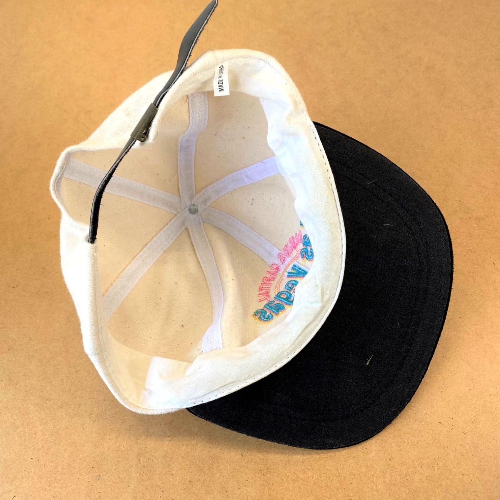Vintage VINTAGE Unbranded Beiges Las Vegas 90s Gambling Bassball Cap Strapback Hat Unisex Adults One Size Beige Adjustable TWILL Hat Mens Womens Boys Girls Size ONE SIZE - 6 Thumbnail