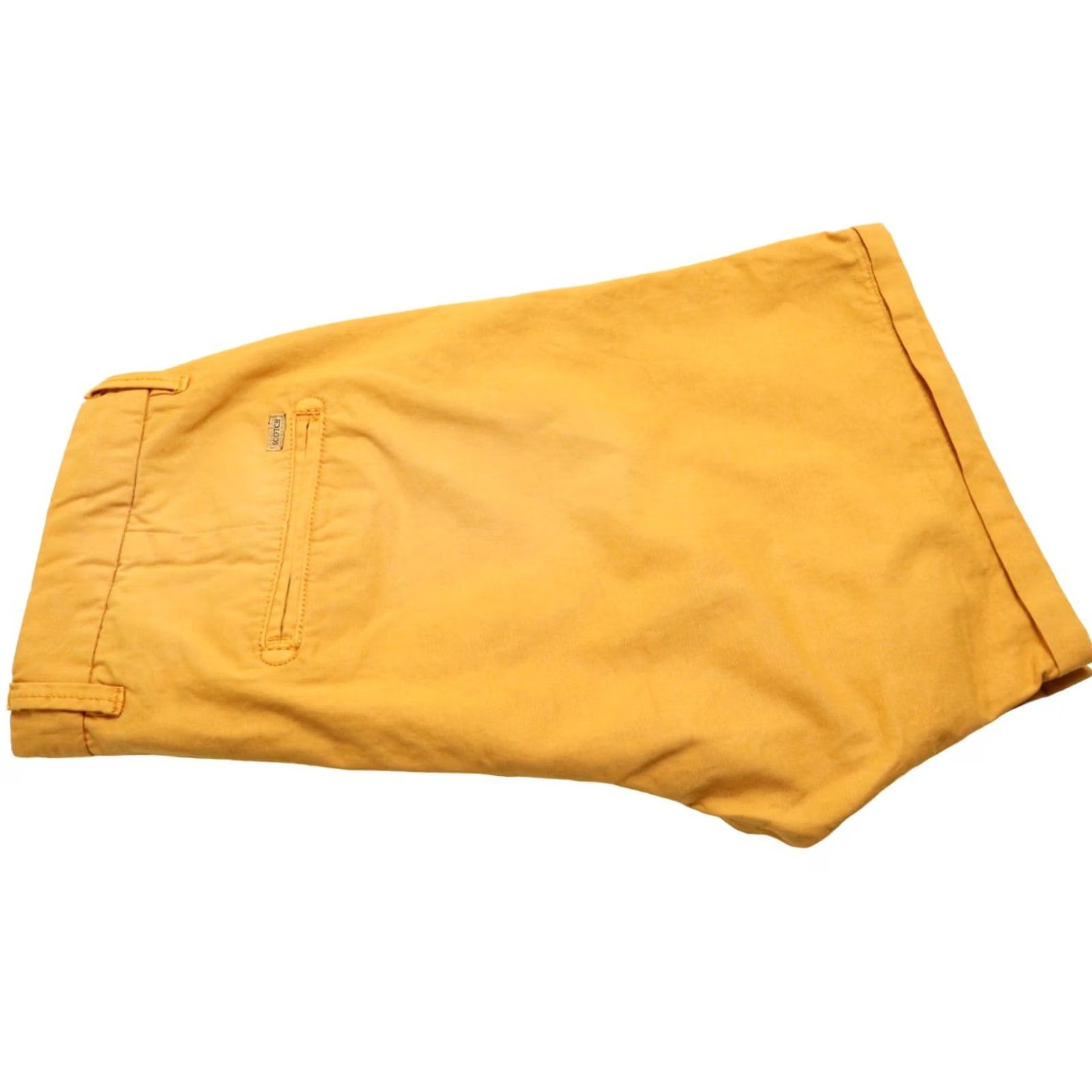 Scotch & Soda SCOTCH & SODA Shorts Men W29 Chino Fade Orange Turn Up Casual Summer Beach Size US 29 - 6 Thumbnail