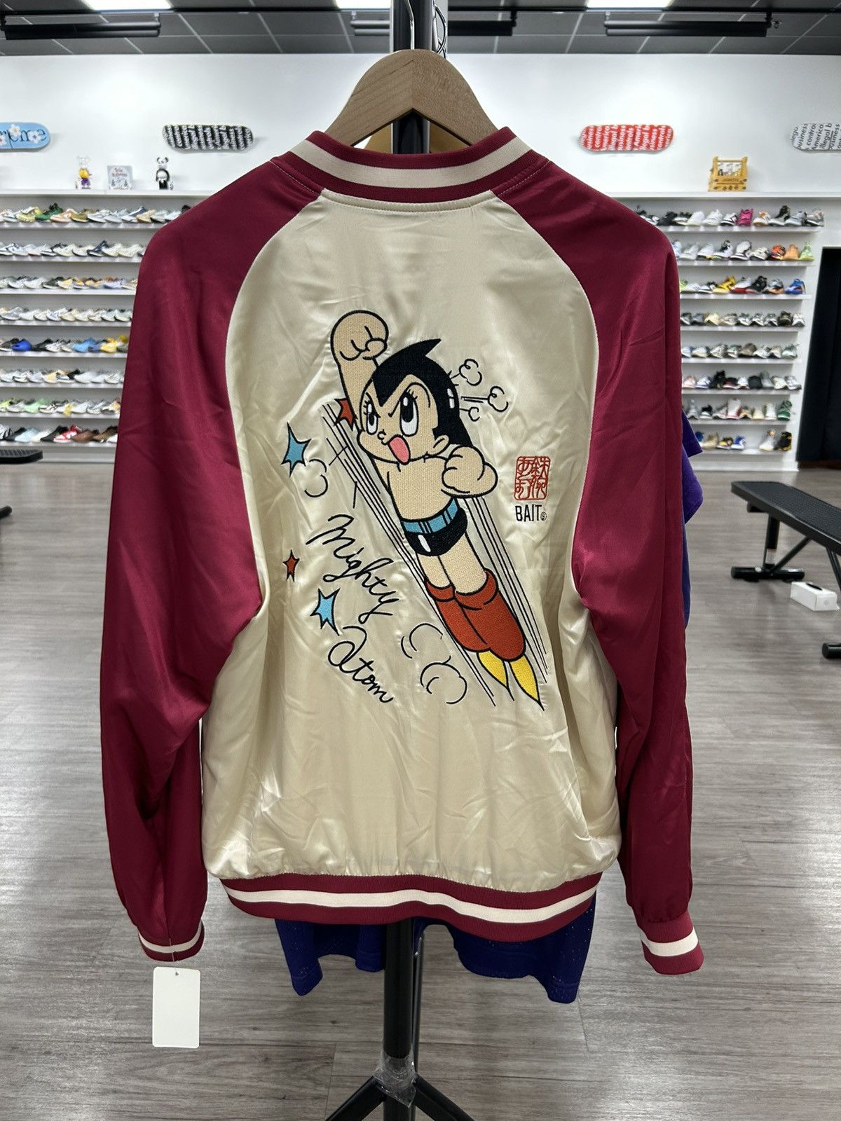 Bait Bait Satin Bomber Jacket Size US M / EU 48-50 / 2 - 2 Thumbnail