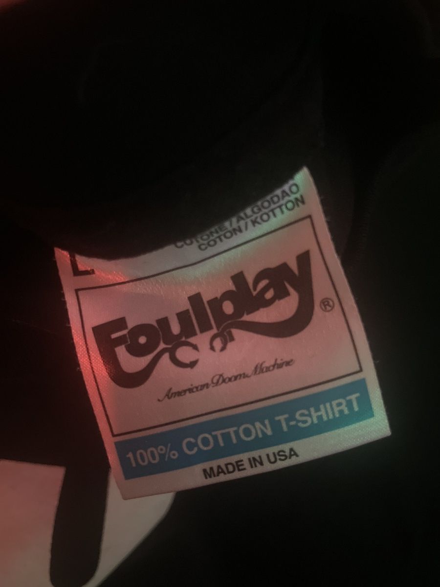 Foulplay Company FOULPLAY Logo Tee(2024) Size US L / EU 52-54 / 3 - 2 Thumbnail