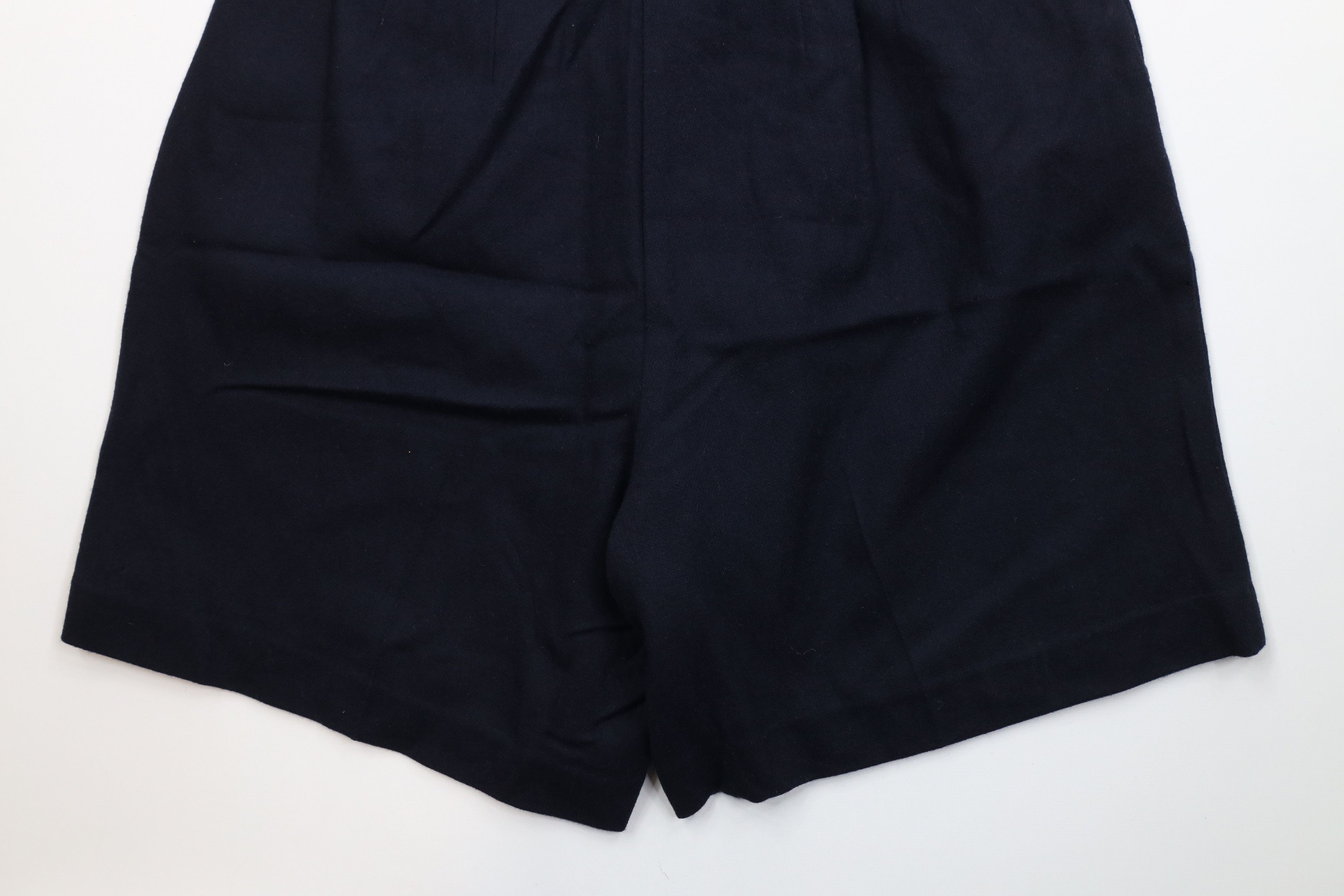 Vintage Deadstock Vintage 90s Lane Bryant Merino Wool Shorts Blue Size 40" / US 18 - 12 Thumbnail