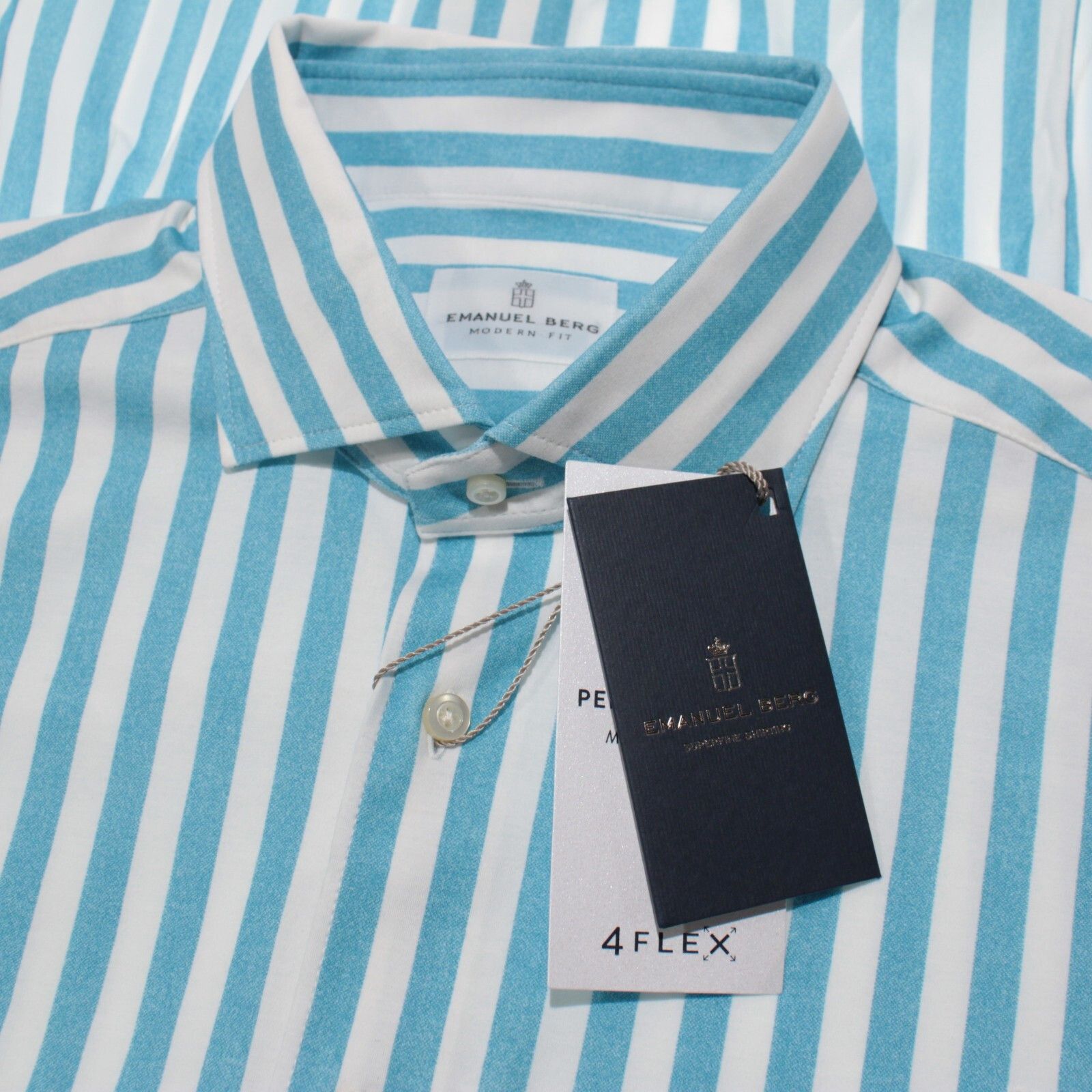 Other Emanuel Berg New with tags Shirt Size L US In Blue Size US L / EU 52-54 / 3 - 1 Thumbnail