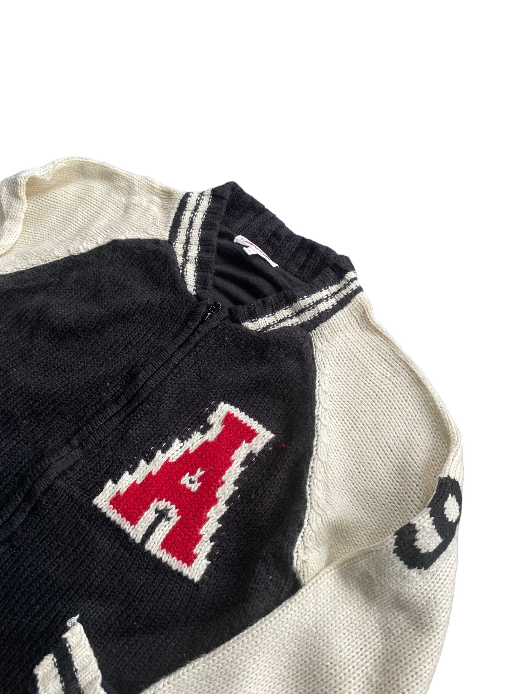 Japanese Brand Jungle Storm Knitwear Varsity Jacket Size US L / EU 52-54 / 3 - 2 Thumbnail