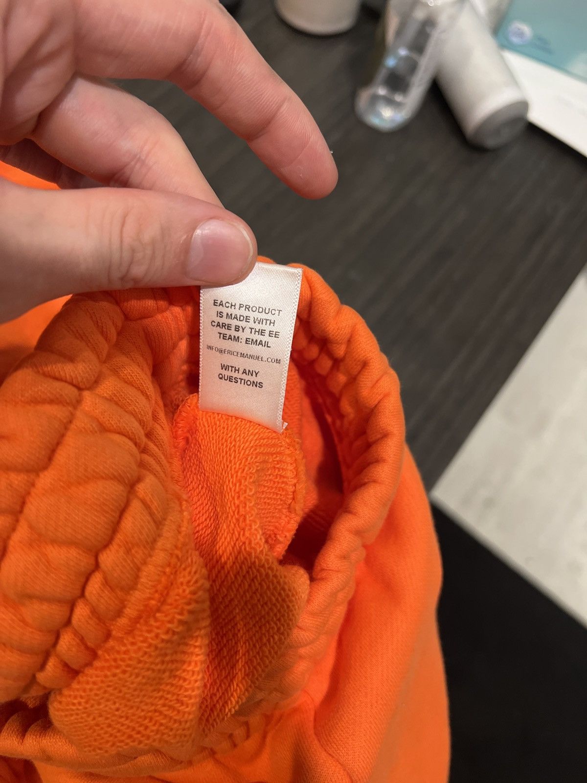 Eric Emanuel Eric Emanuel Sweatpants Orange/Navy Size US 34 / EU 50 - 5 Thumbnail