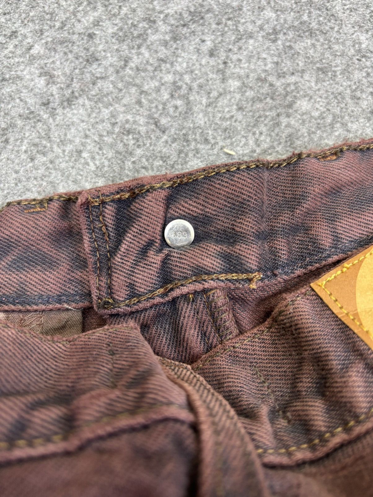 Designer Levis Reconstructed by Kalimera Japan Designer Denim F754 Size US 30 / EU 46 - 19 Thumbnail