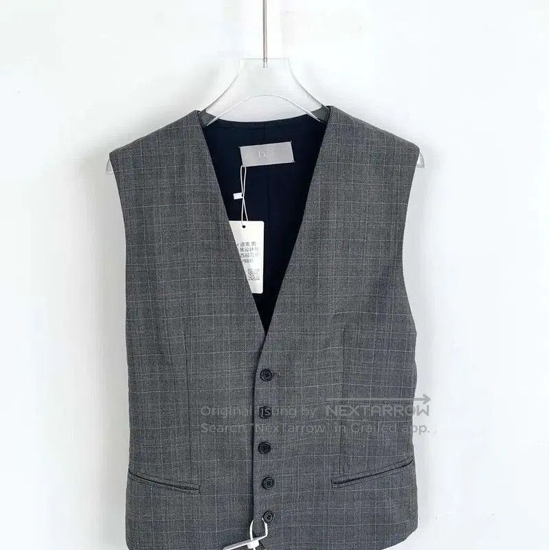 Dior Gray Sleeveless Men's Jacket .