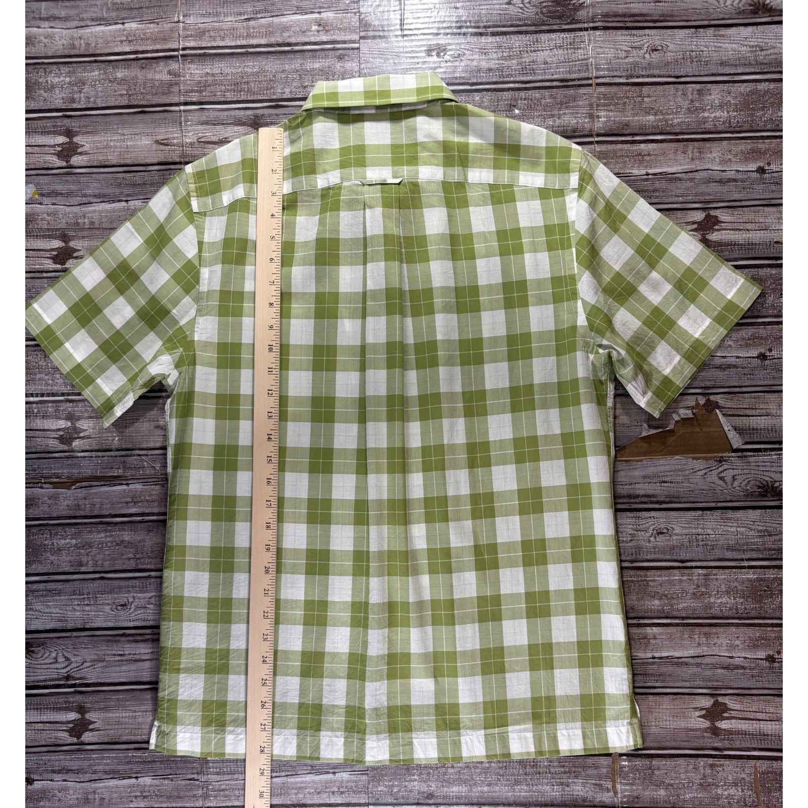 Todd Snyder Todd Snyder lightweight Plaid Shirt Size M Gren ivory NWOT Size US M / EU 48-50 / 2 - 4 Thumbnail