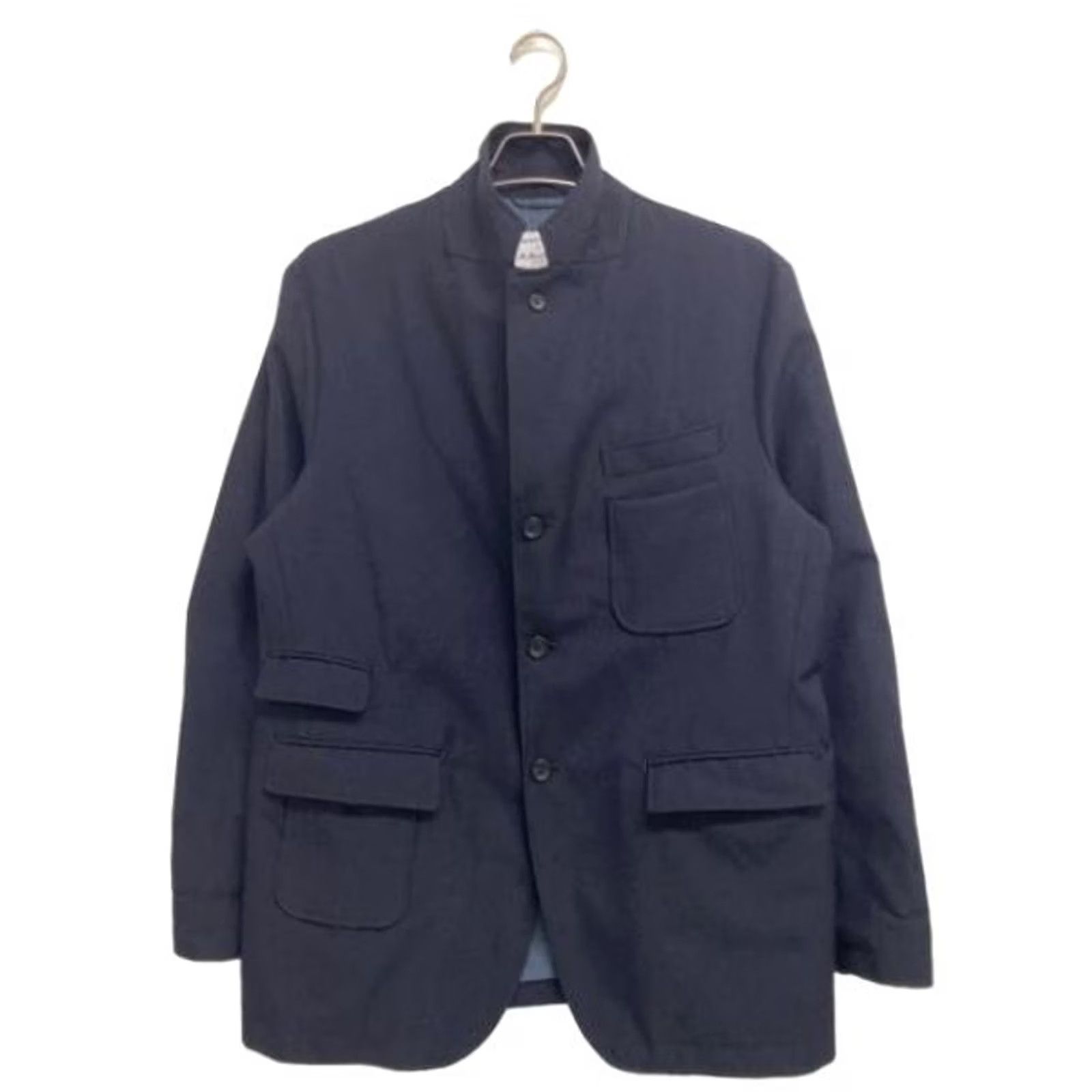 Engineered Garments ENGINEERED GARMENTS BLAZER JACKET MEN SIZE L NAVY WOOL SERGE USED Size 42R - 2 Thumbnail