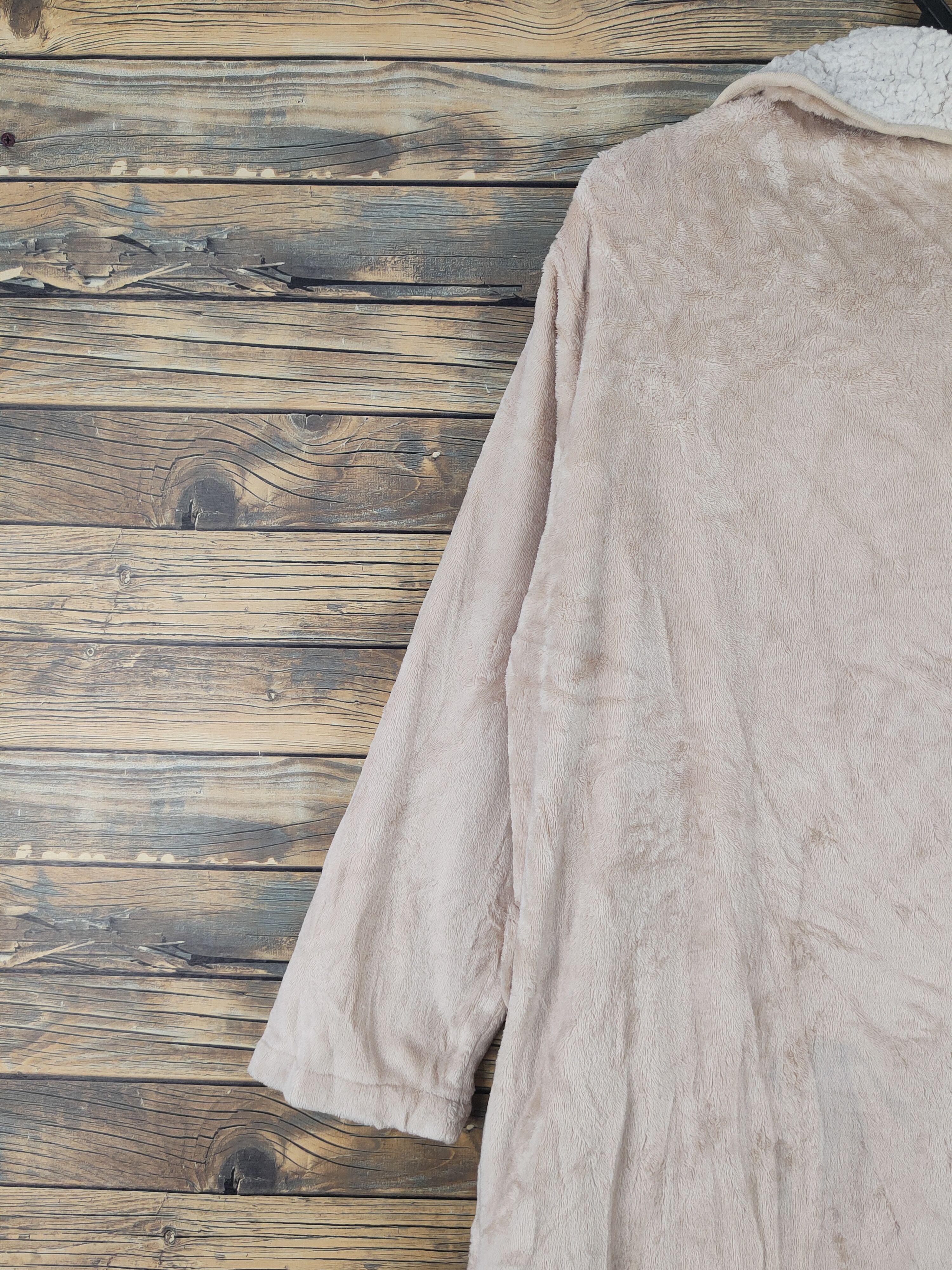 Japanese Brand × TANAKA × Vintage Tanaka Light Brown Fur Mohair Vintage Bathrobe Size L / US 10 / IT 46 - 9 Thumbnail