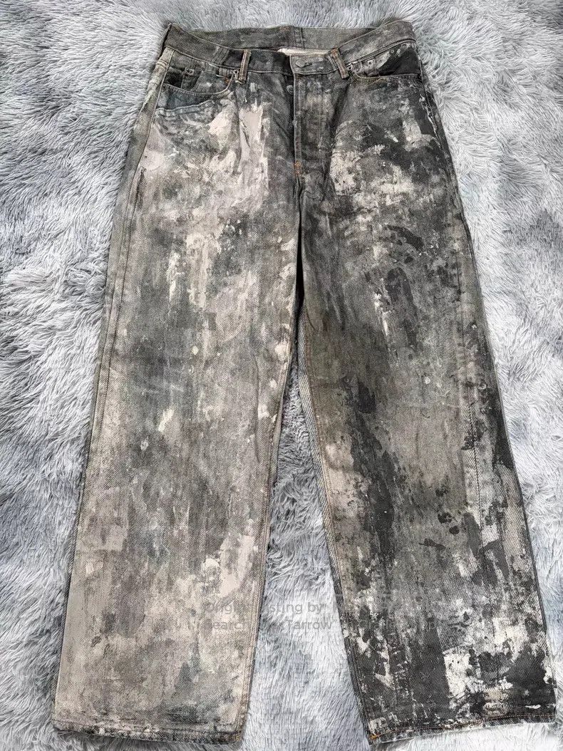 Acne Studios Acne Studios Denim Series Mud Dyed Waste Earth Optical Ill Size US 36 / EU 52 - 1 Thumbnail