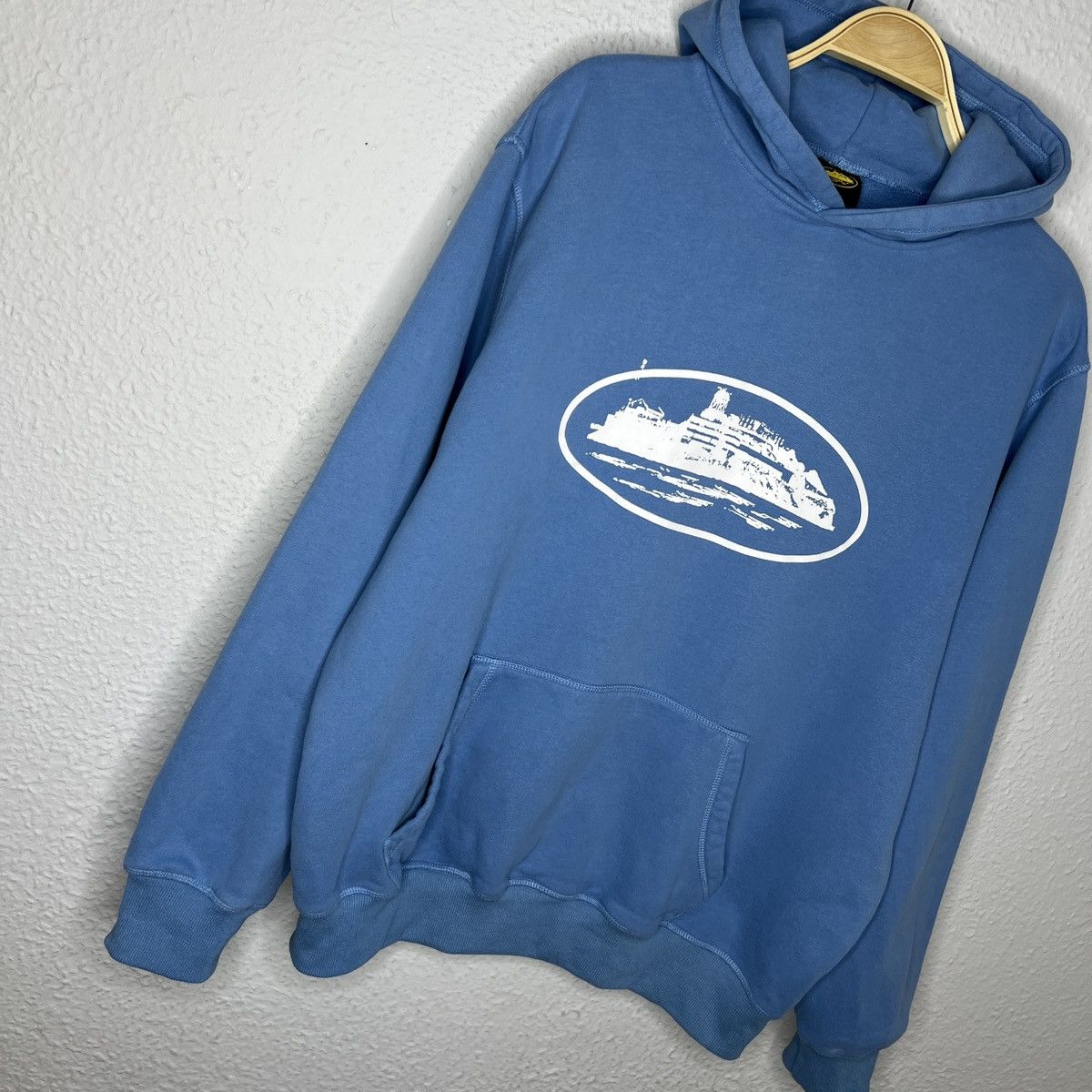 Corteiz Corteiz Blue Y2K Hoodie Big Logo Sweatshirt Size US XL / EU 56 / 4 - 2 Thumbnail