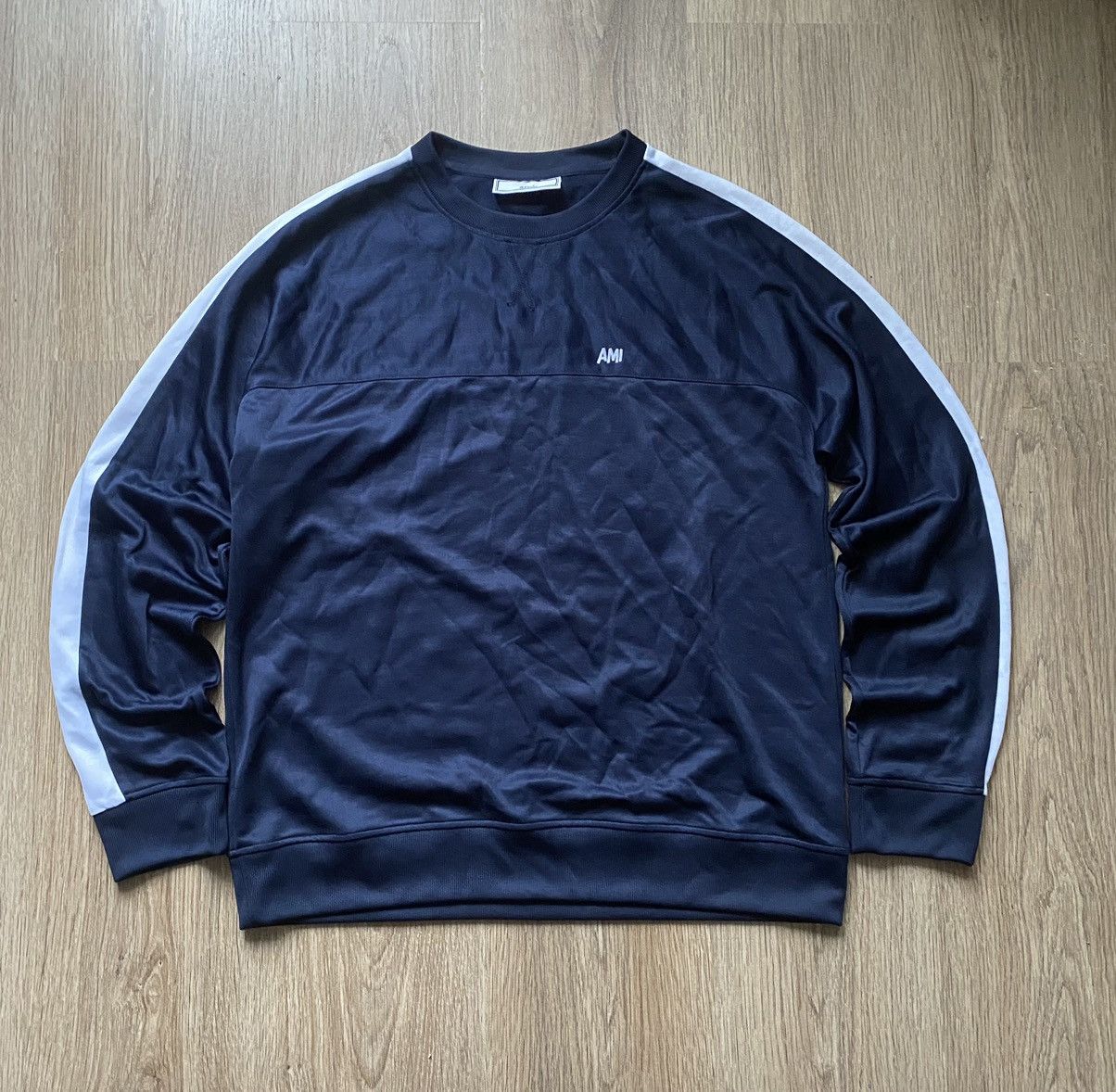 AMI AMI ALEXANDRE MATTIUSSI SWEATSHIRT MINI LOGO Size US XL / EU 56 / 4 - 1 Thumbnail