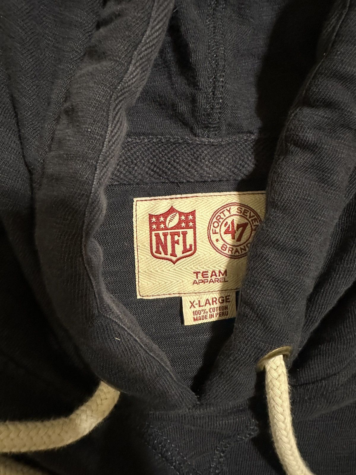 NFL × Vintage Vintage NFL New England Patriots hoodie size XL Size US XL / EU 56 / 4 - 3 Thumbnail