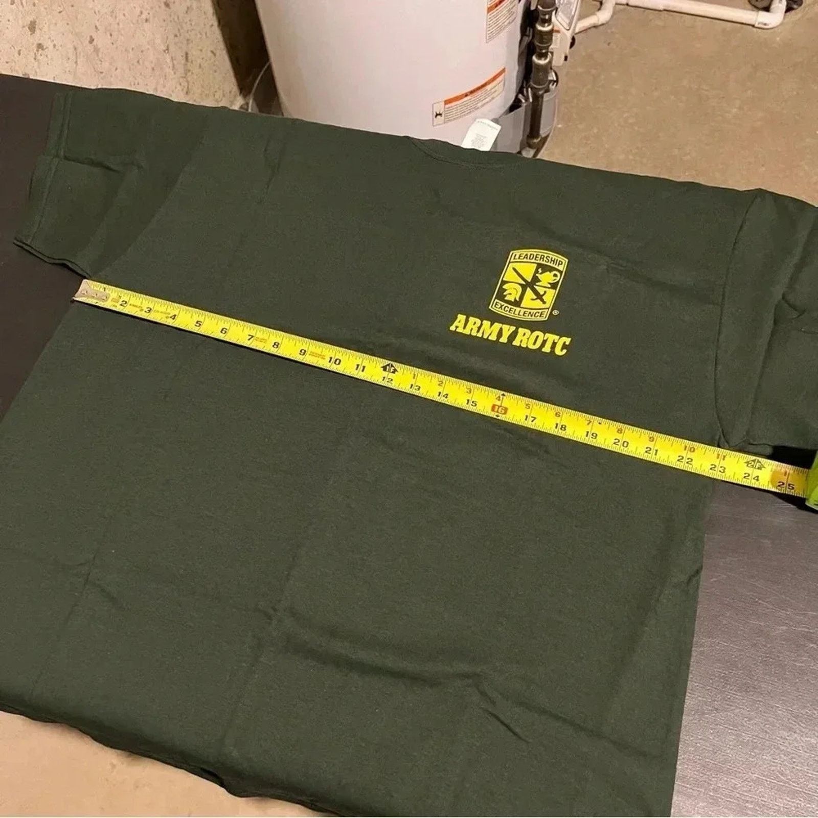 Gildan Army ROTC Men Leadership Dark Green T-Shirt Size XL NEW Size US XL / EU 56 / 4 - 6 Thumbnail