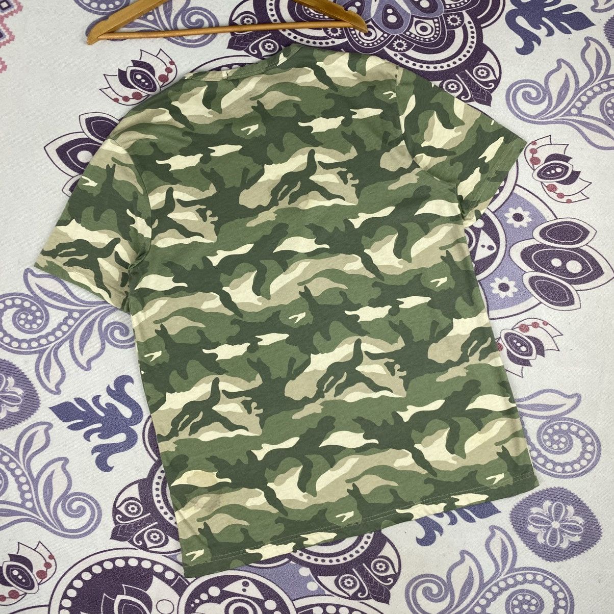 HYDROGEN Rare🔥Hydrogen Camo Shirt Big Logo Spell Out Size US L / EU 52-54 / 3 - 8 Thumbnail